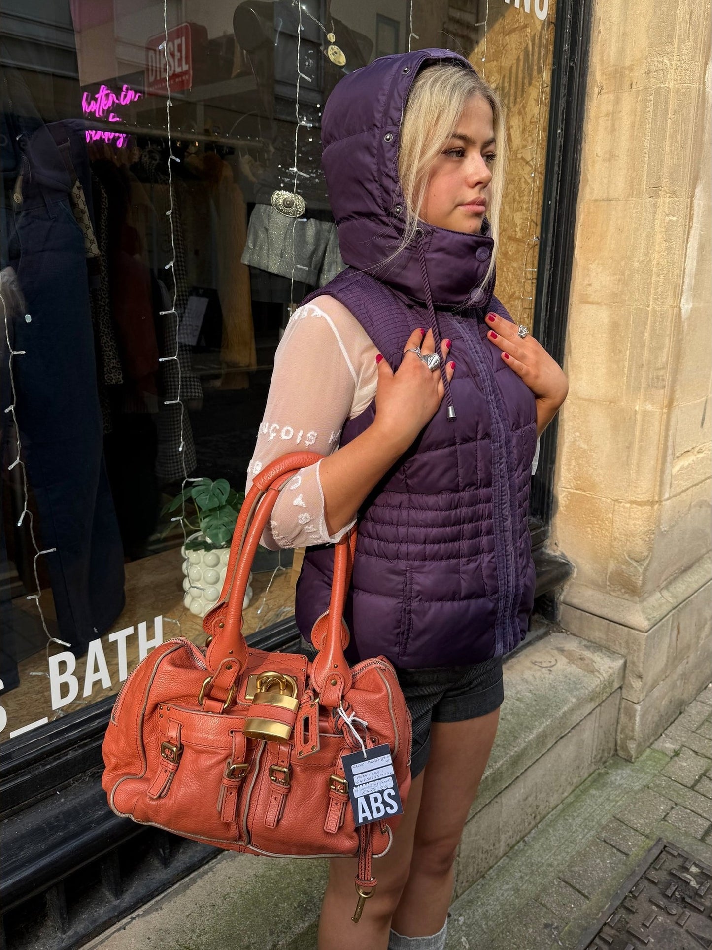Juicy Couture 2000’s Purple Puffer Gilet