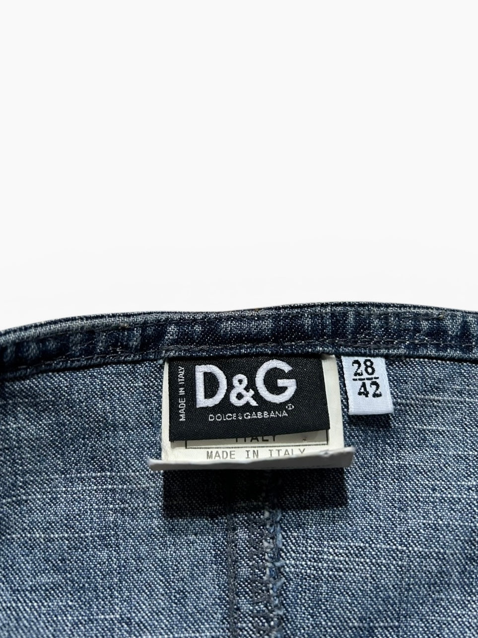 Dolce & Gabbana Denim Bustier