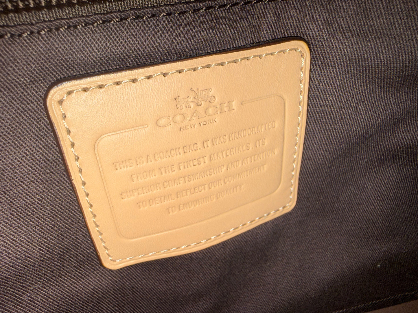 Coach Metro Saffiano