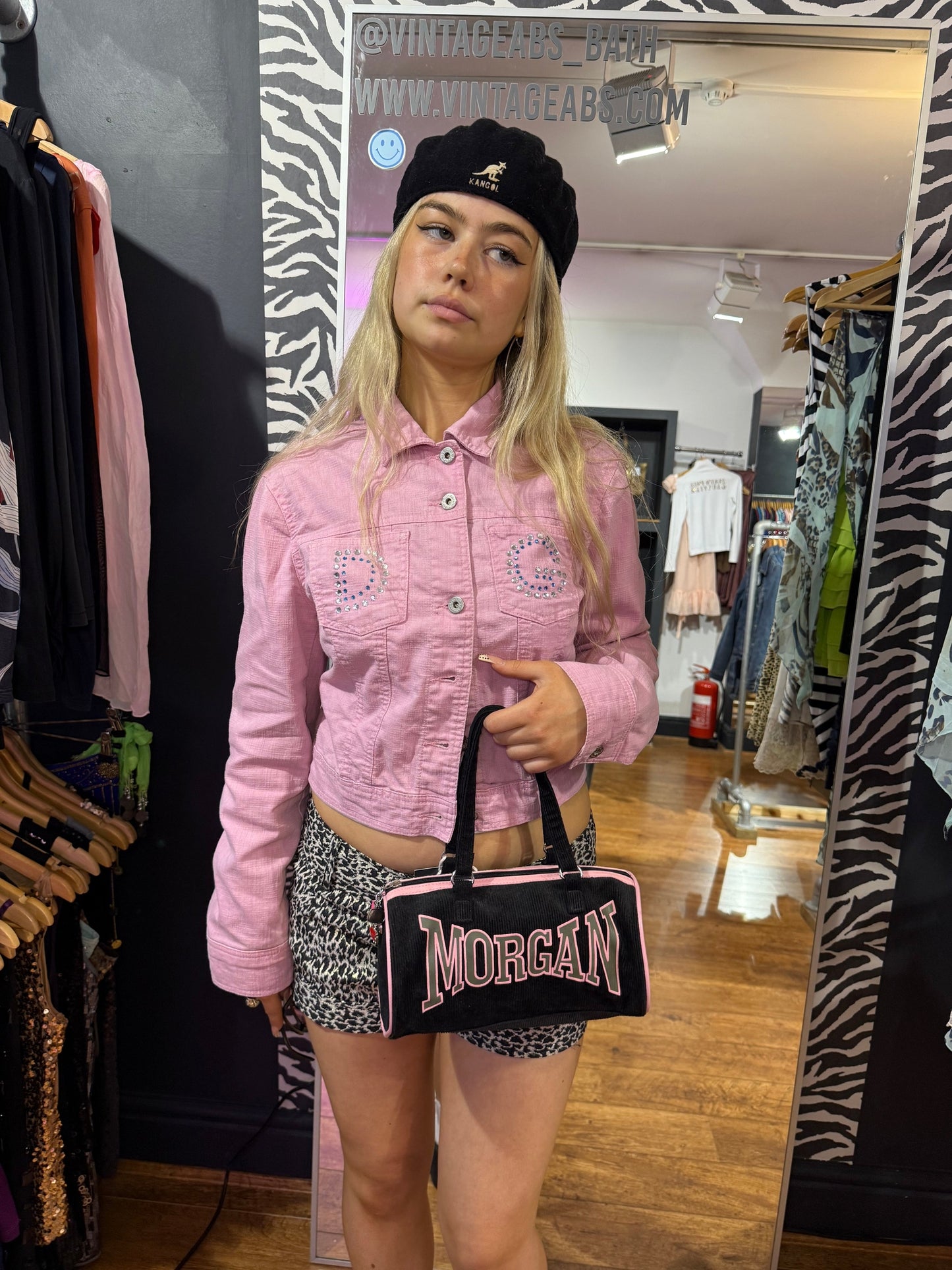 Dolce & Gabbana Rhinestone Baby Pink Jacket