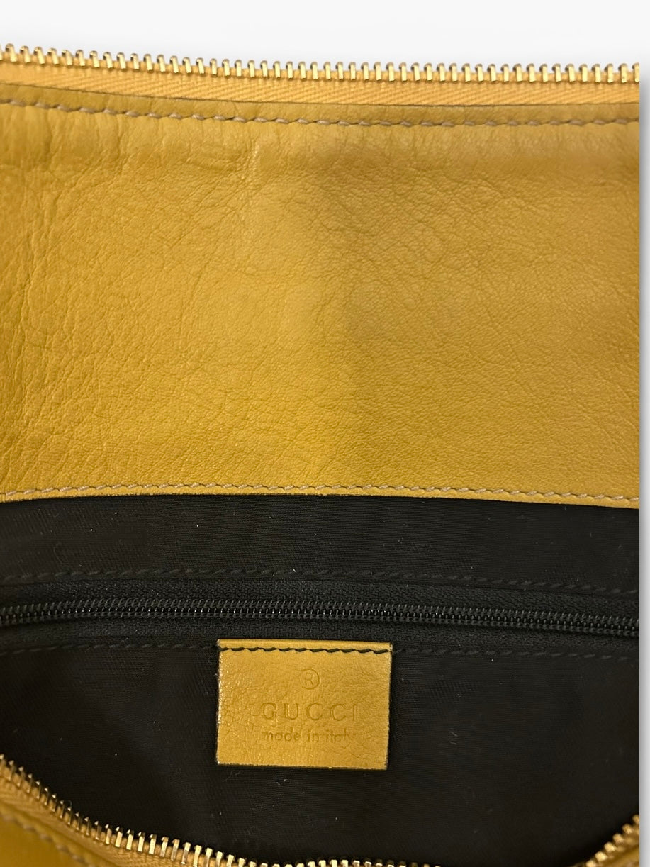 Gucci Abbey Leather Shoulder Bag