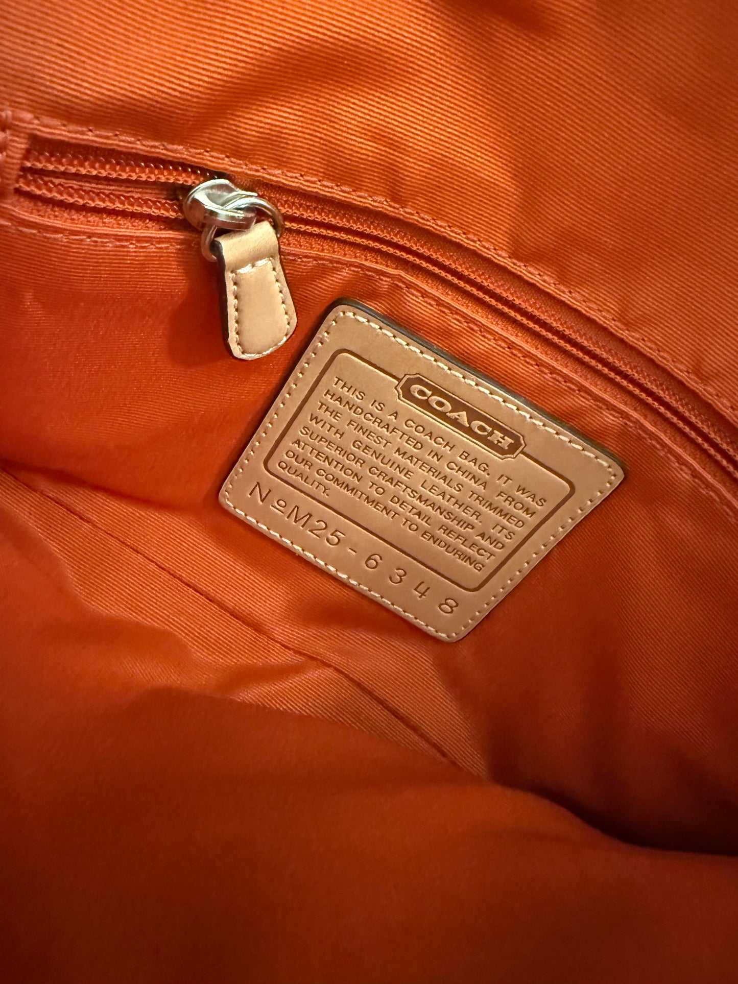 Coach Signature Flap Shoulder Bag