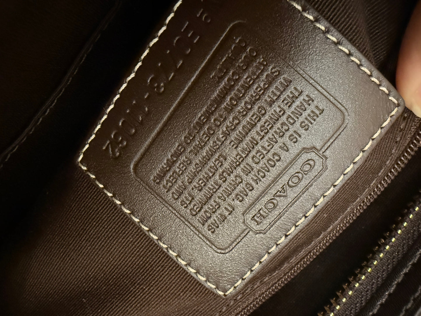 Coach Hampton Bag