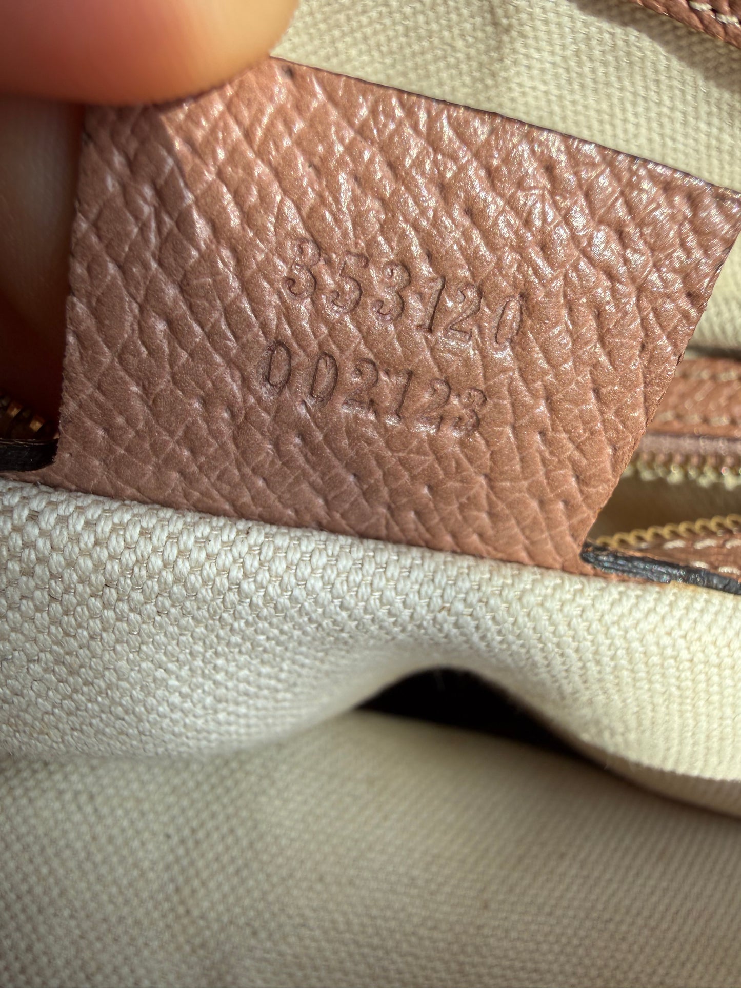 Gucci Bree Jockey Canvas Bag