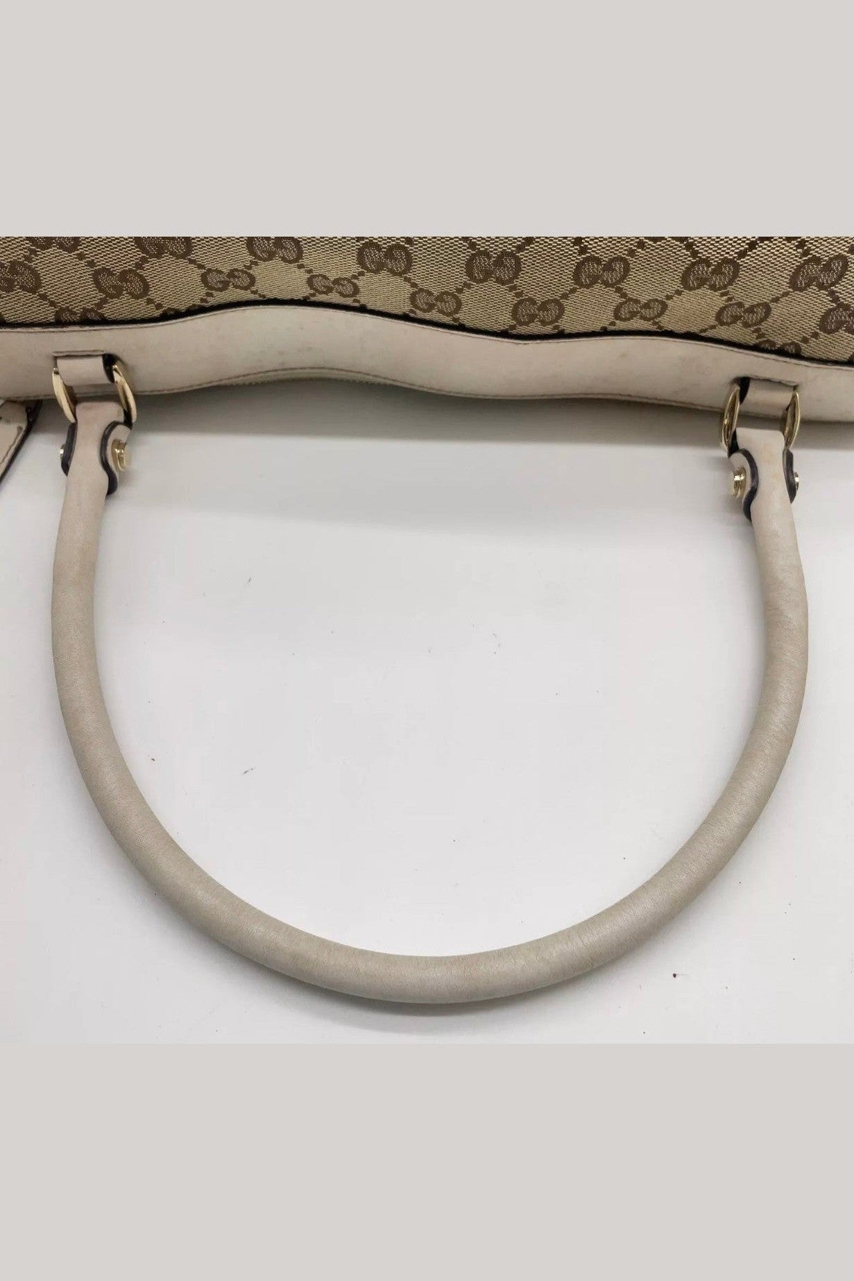 Gucci Leather & Canvas Abbey Shoulder Bag