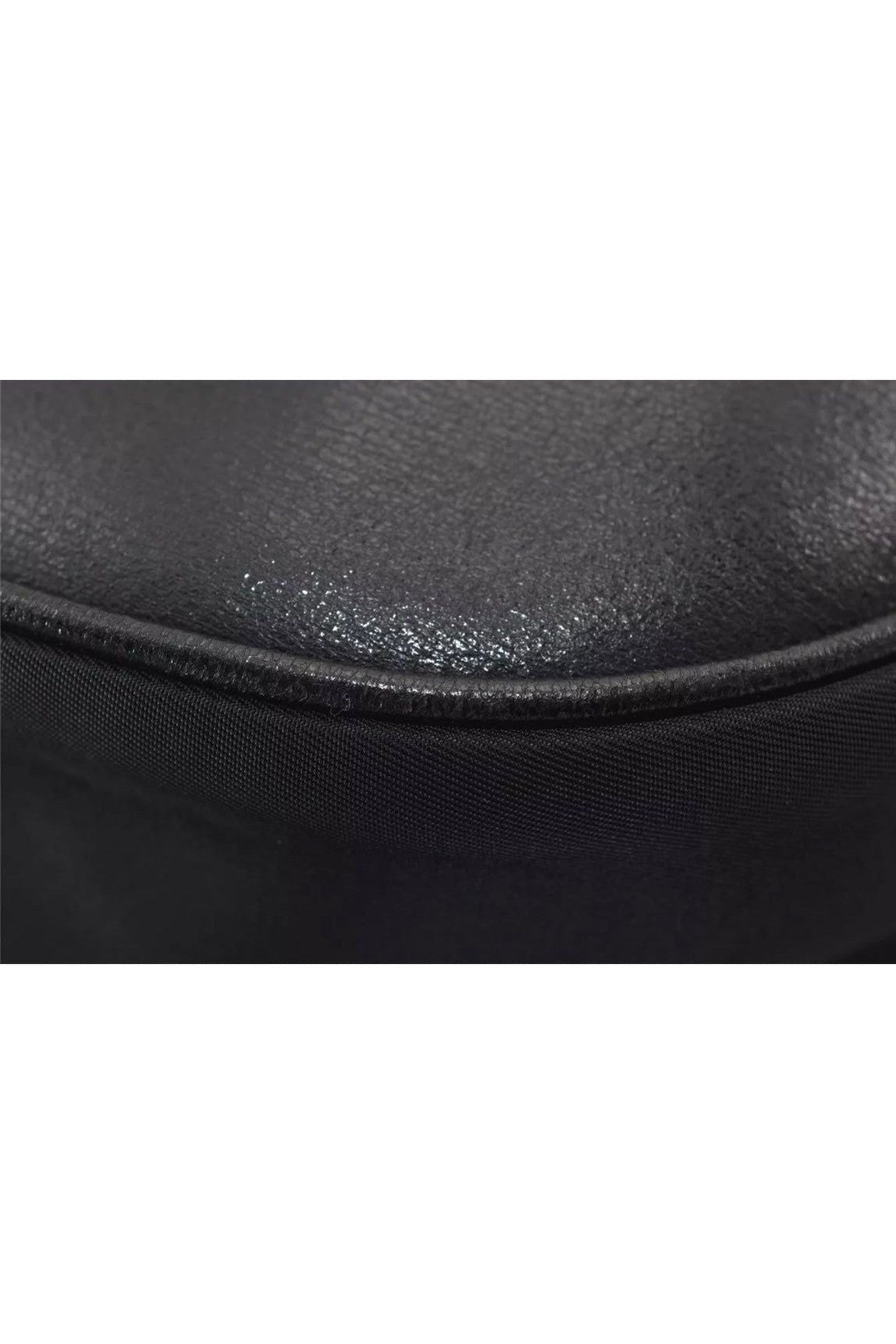 Prada Nylon & Leather Moon Large Shoulder Bag