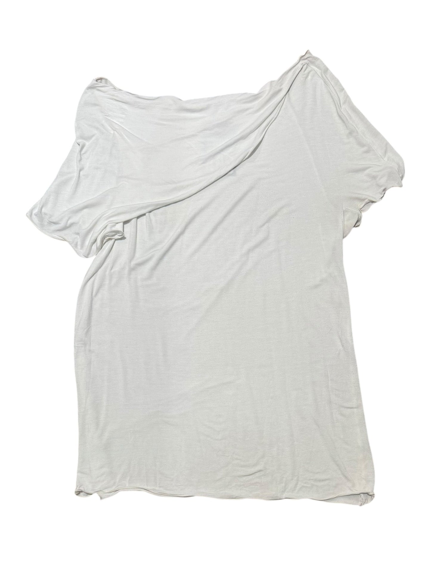 Armani White Asymmetric Top