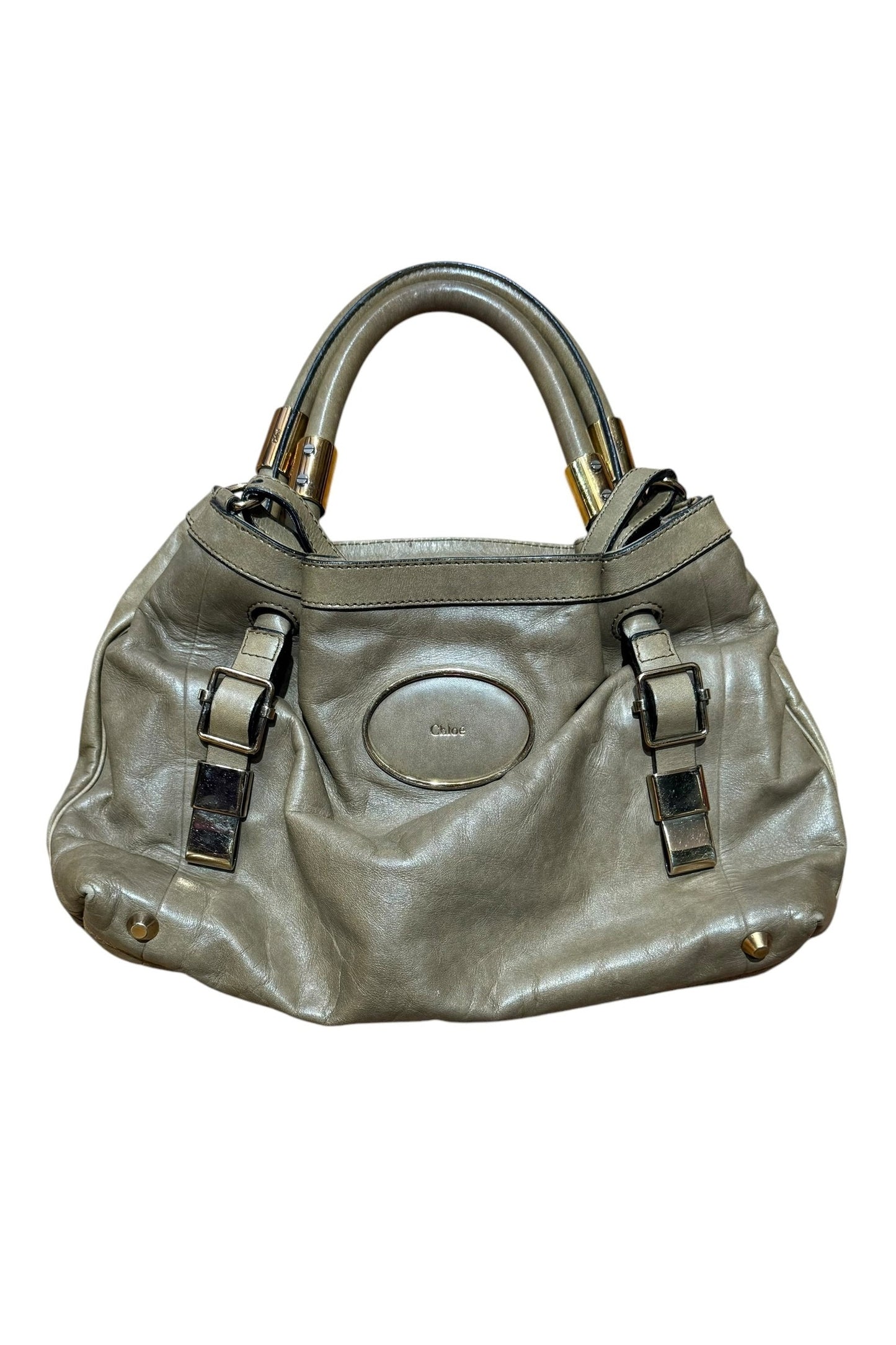 Chloe Beige Victoria 2-Way Handbag