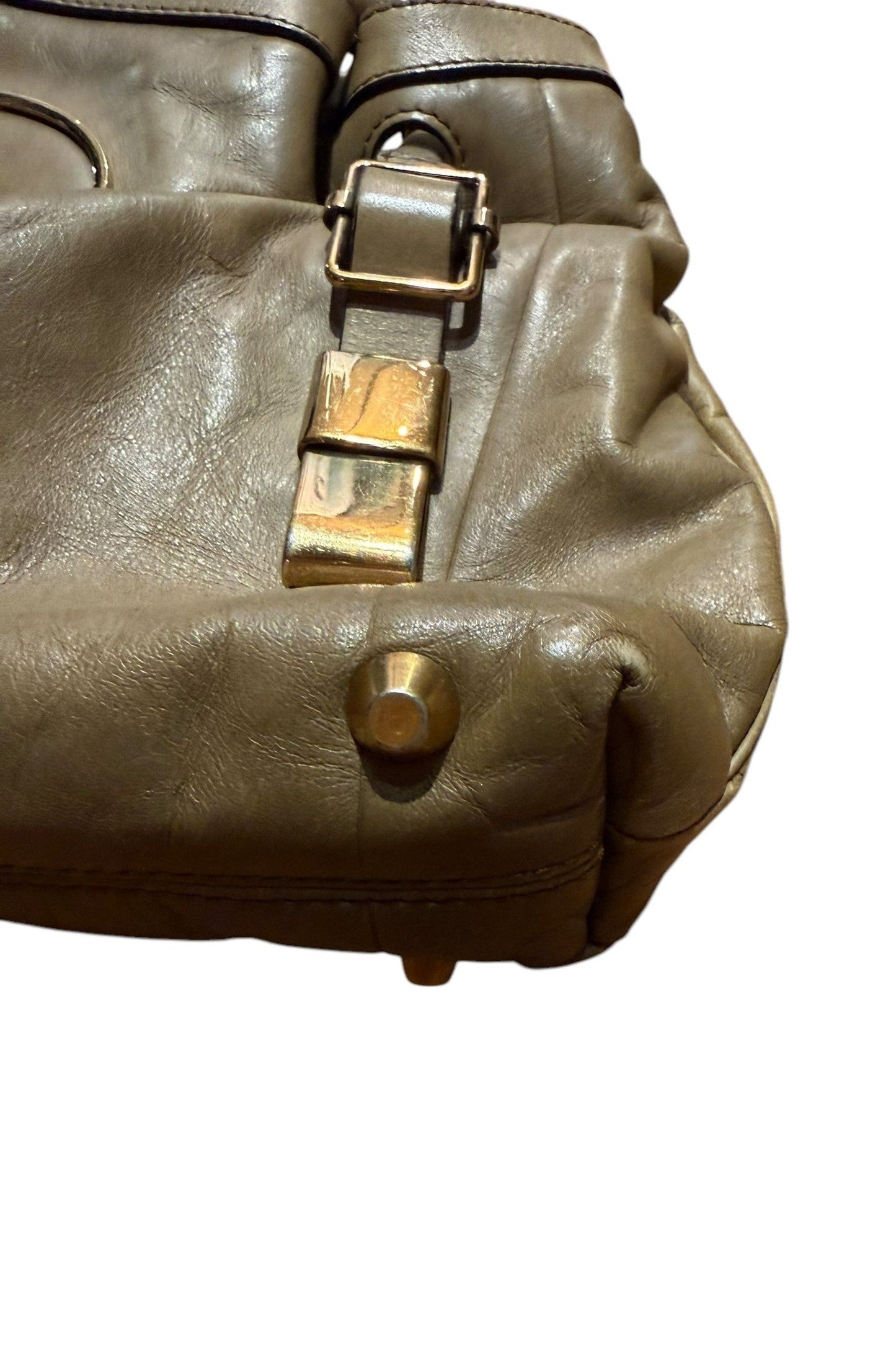 Chloe Beige Victoria 2-Way Handbag