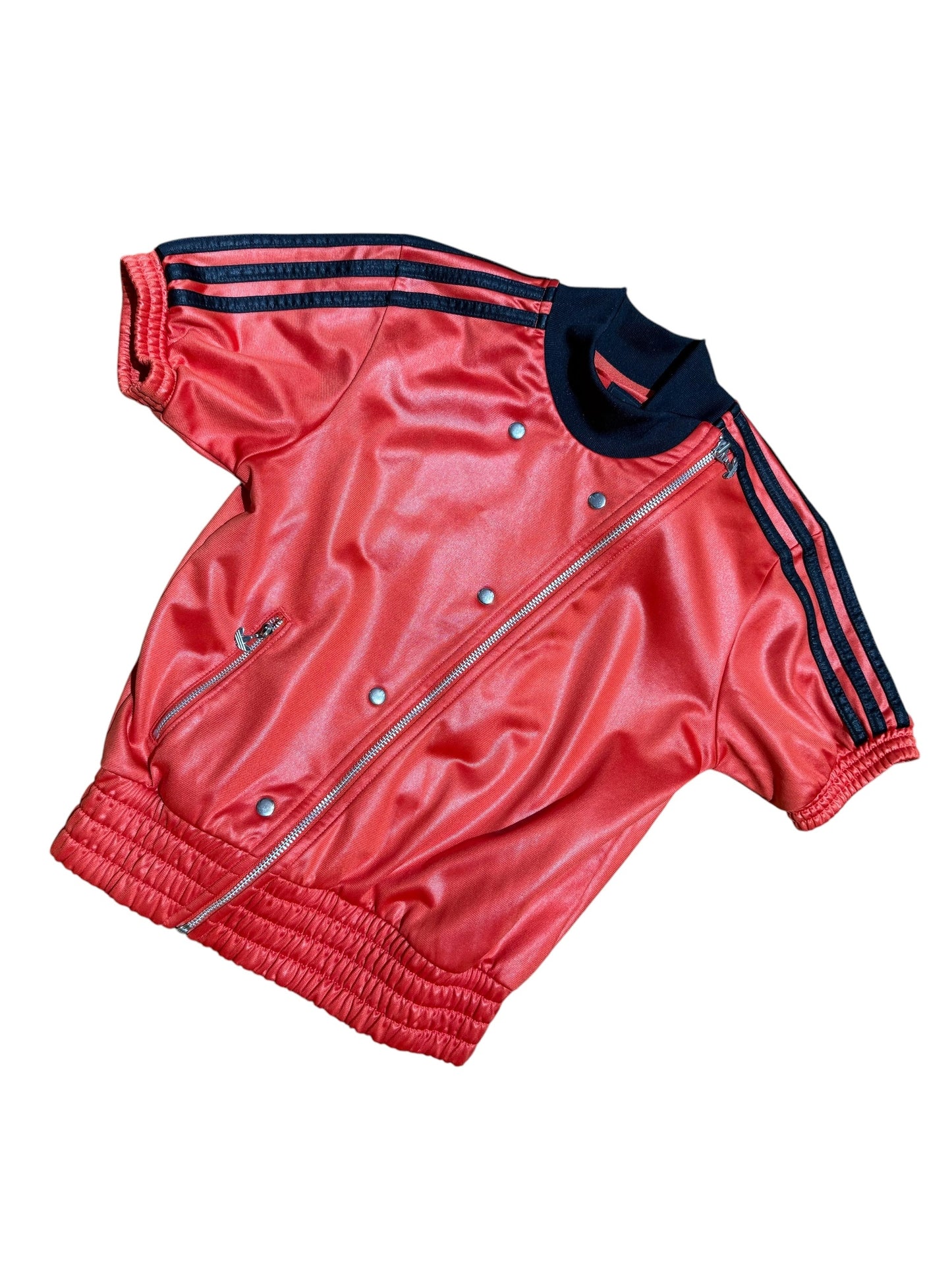 Adidas Rare Zip Up Short Sleeve Jacket