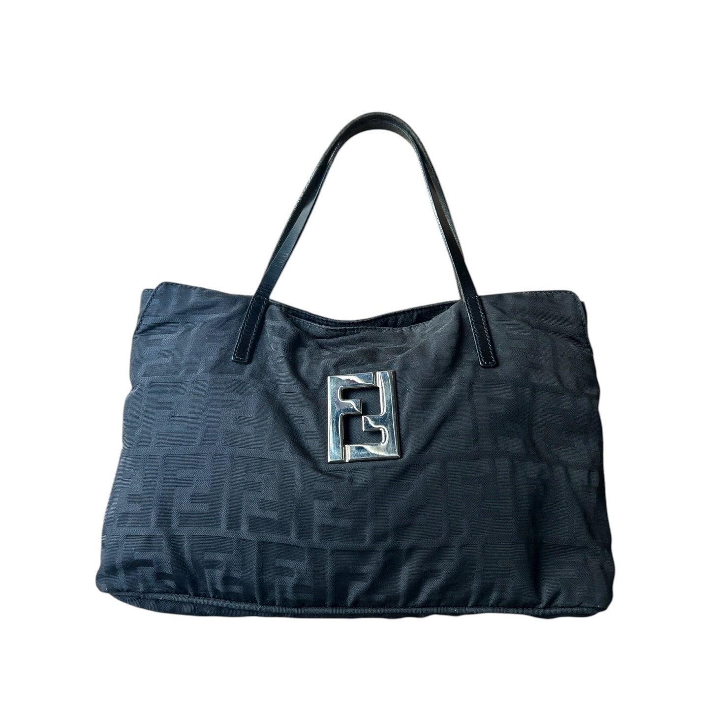 Fendi Zucca Monogram Black Handbag