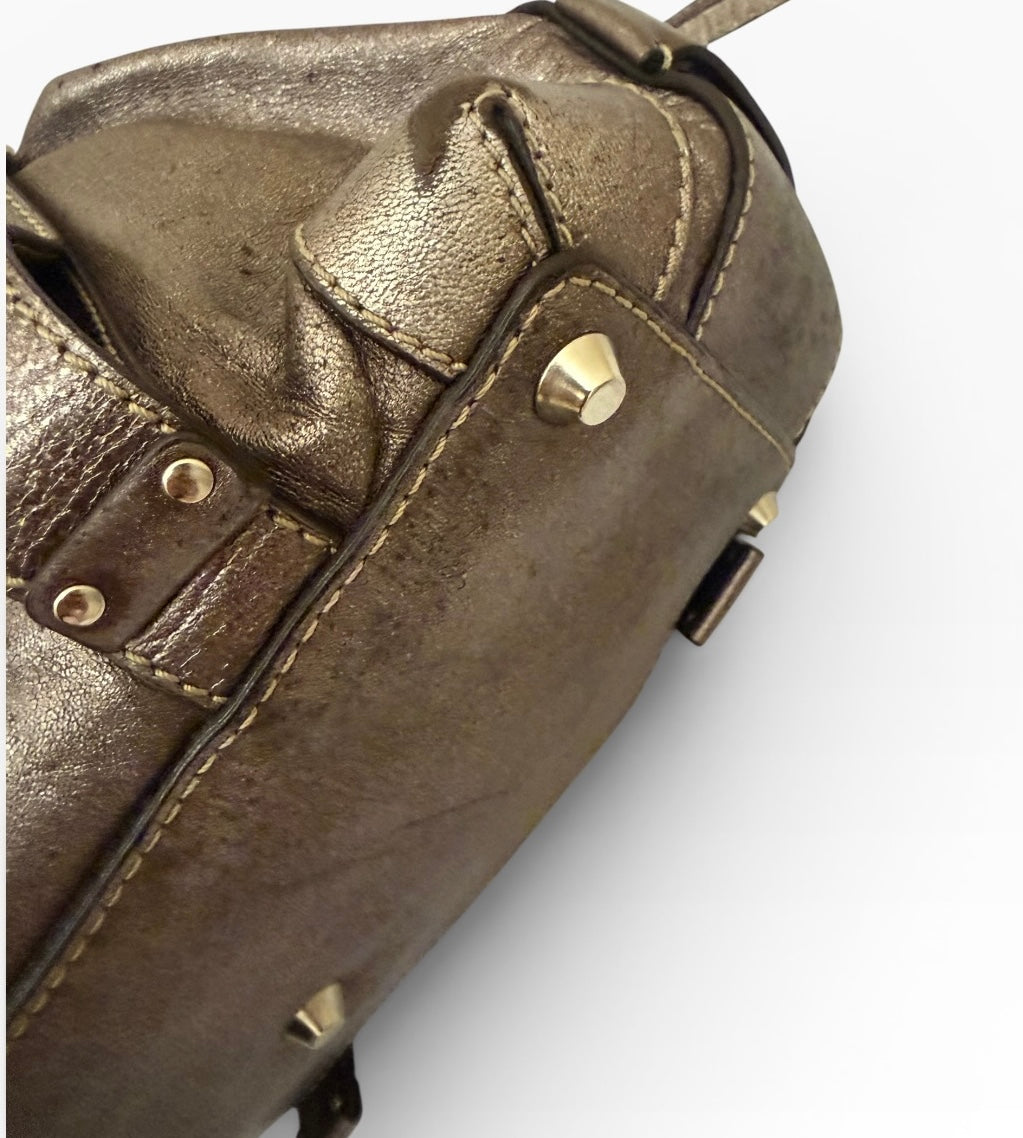 Chloe Patsy Metallic HandBag