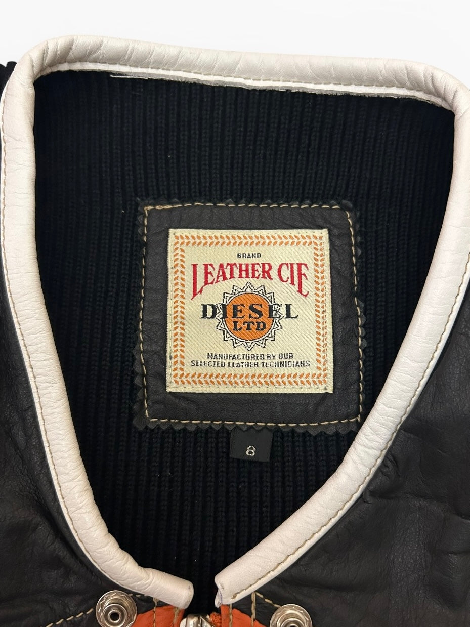 Archive Diesel Leather Vest 2