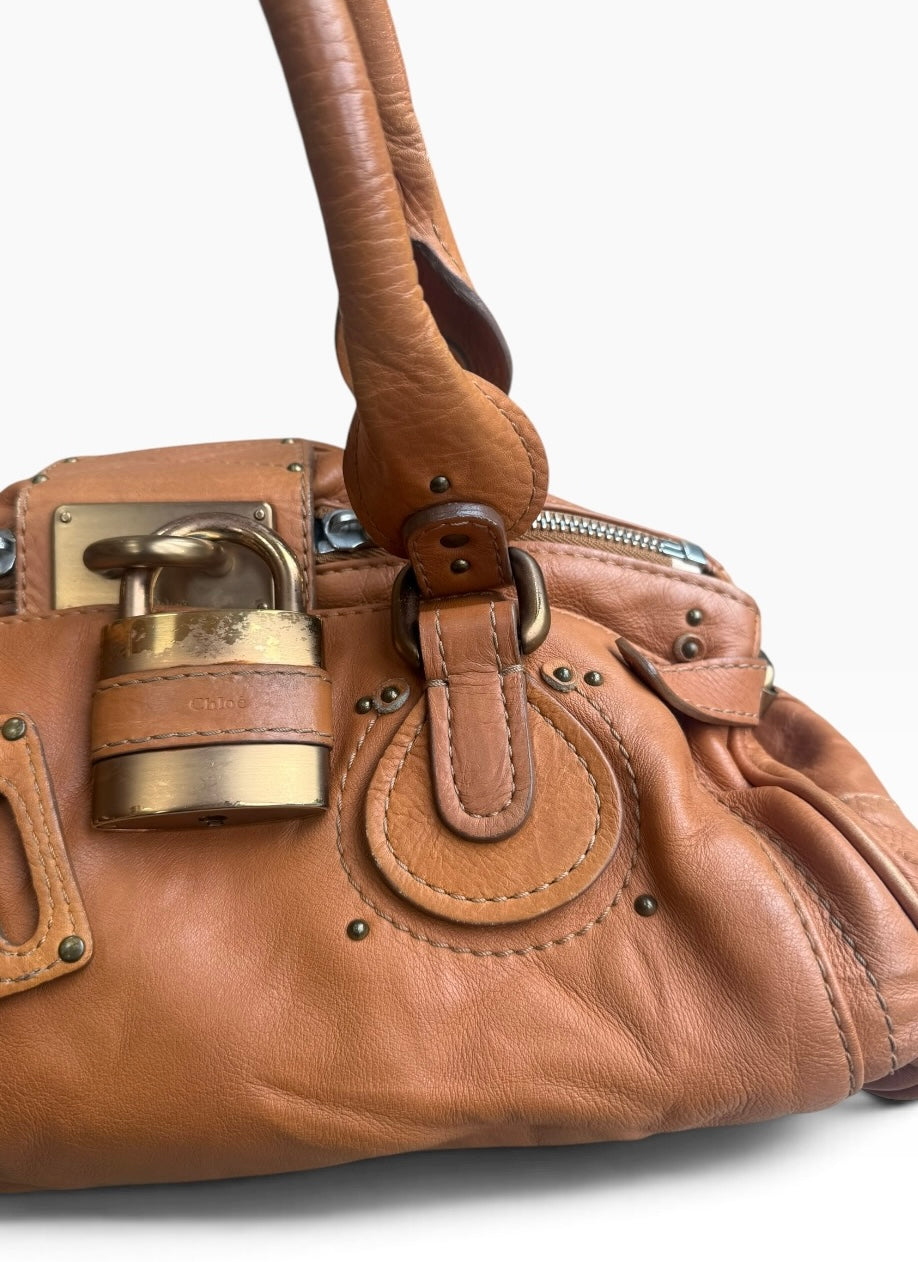 Vintage Chloé Paddington Leather Bag
