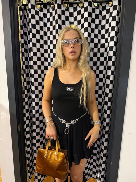 Dolce & Gabbana RARE Black Mini Ballet Dress