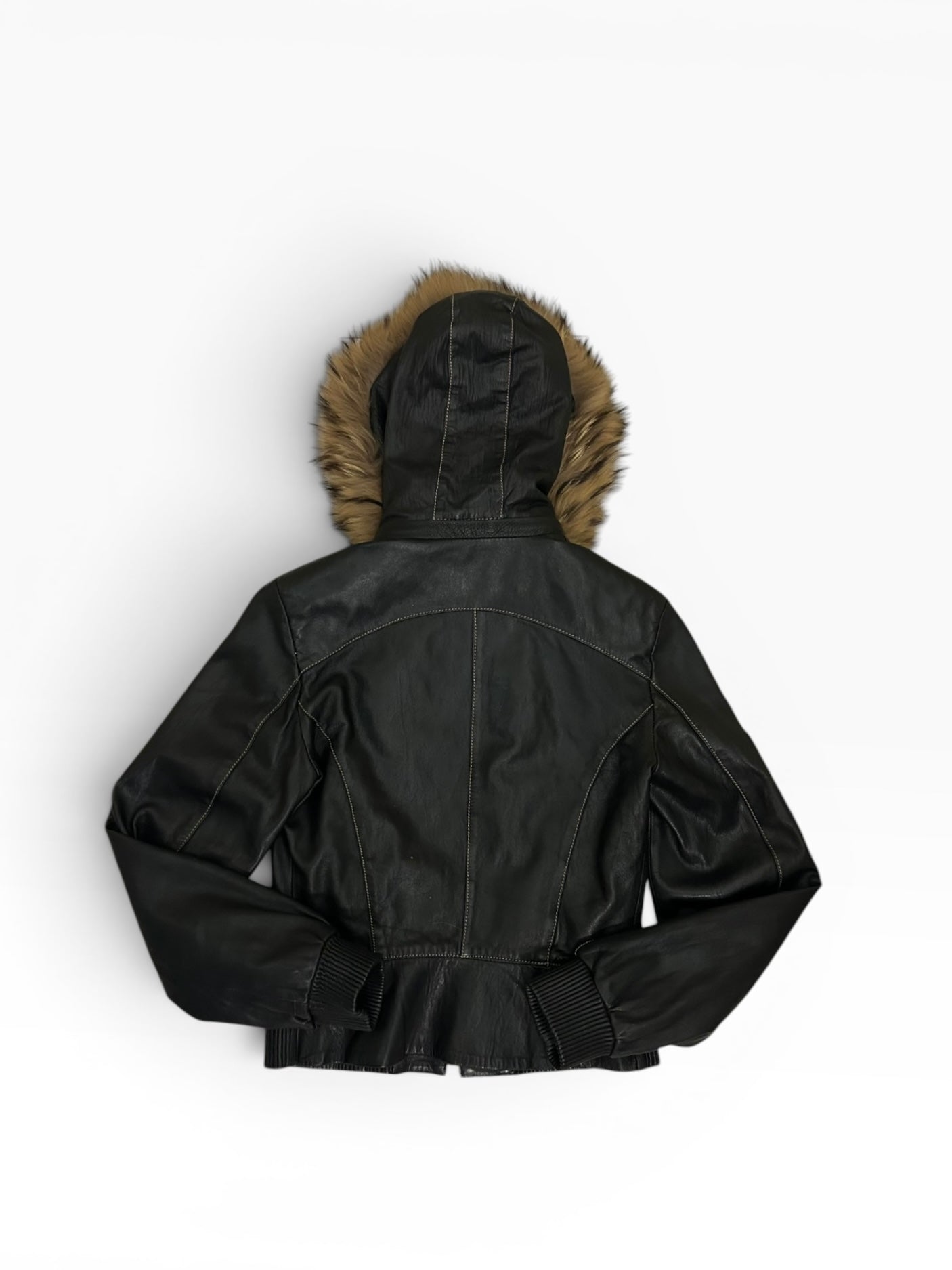 Roberto Cavalli Leather Bomber