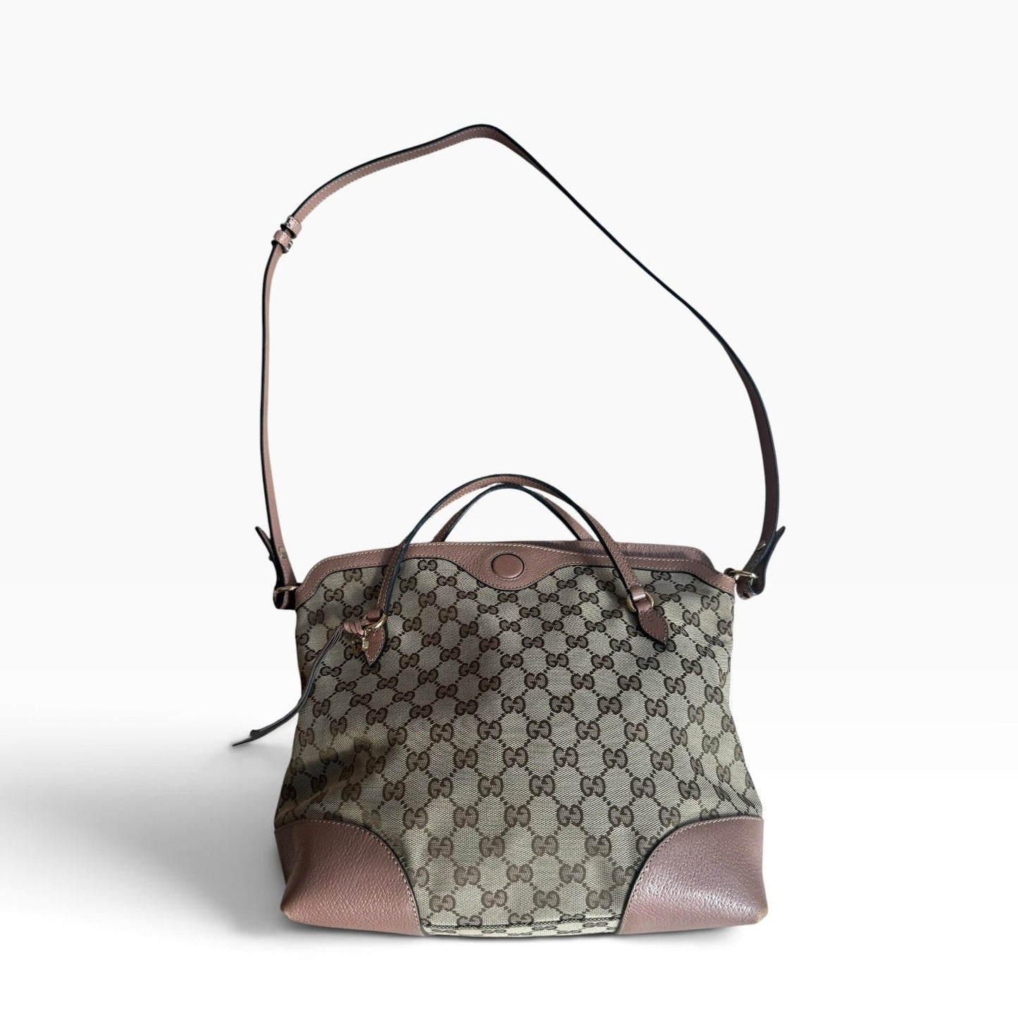 Gucci Bree Jockey Canvas Bag