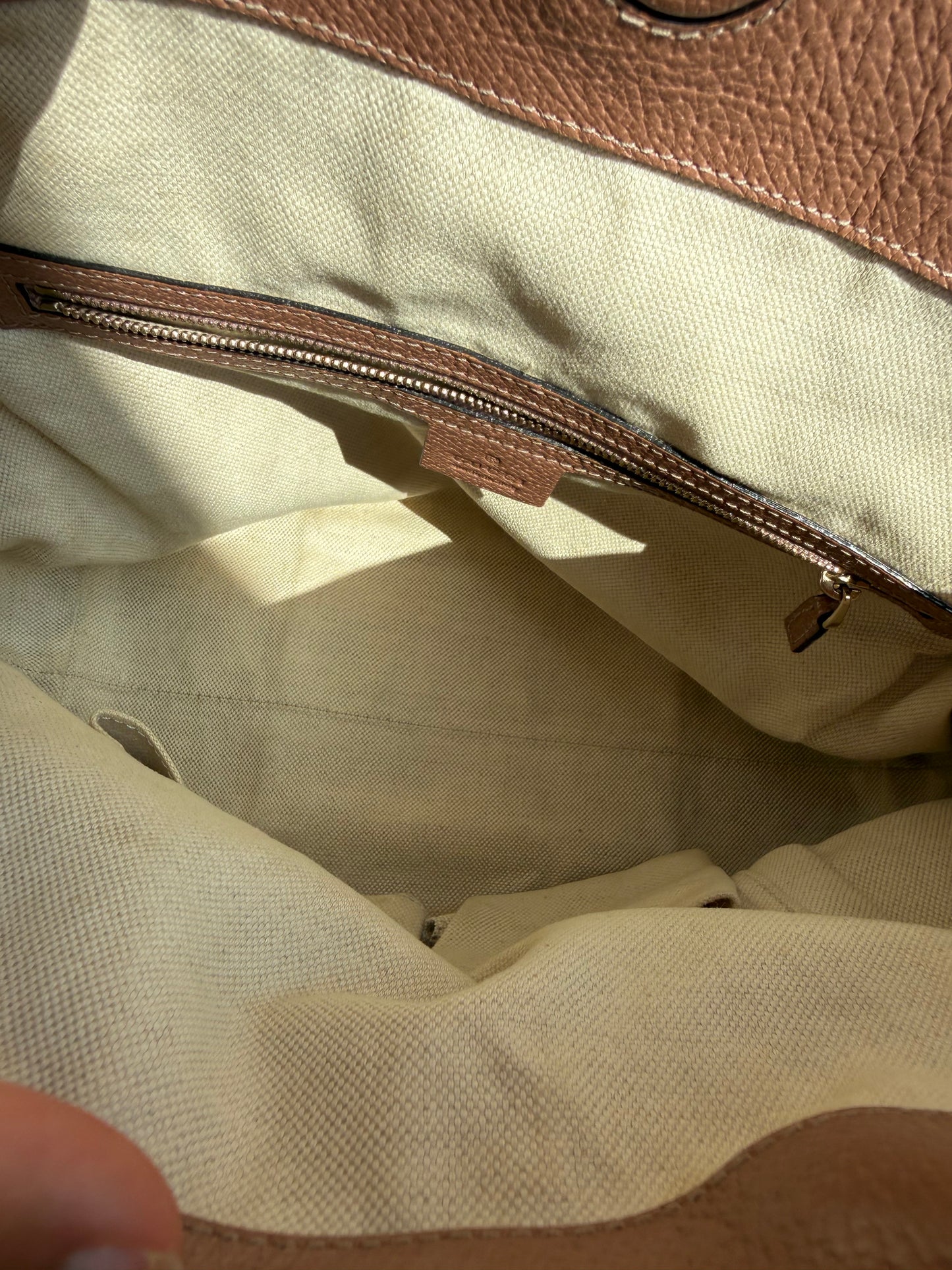 Gucci Bree Jockey Canvas Bag