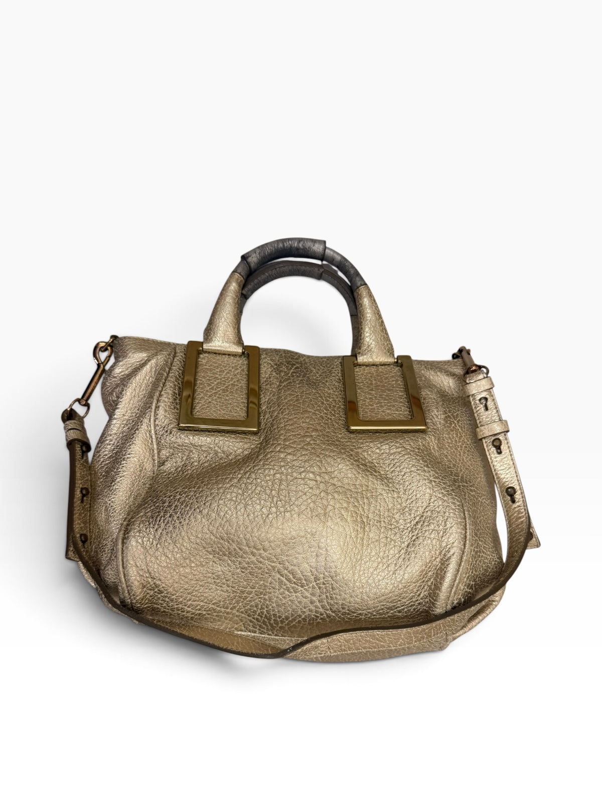 Chloe Ethel Metallic Gold Bag