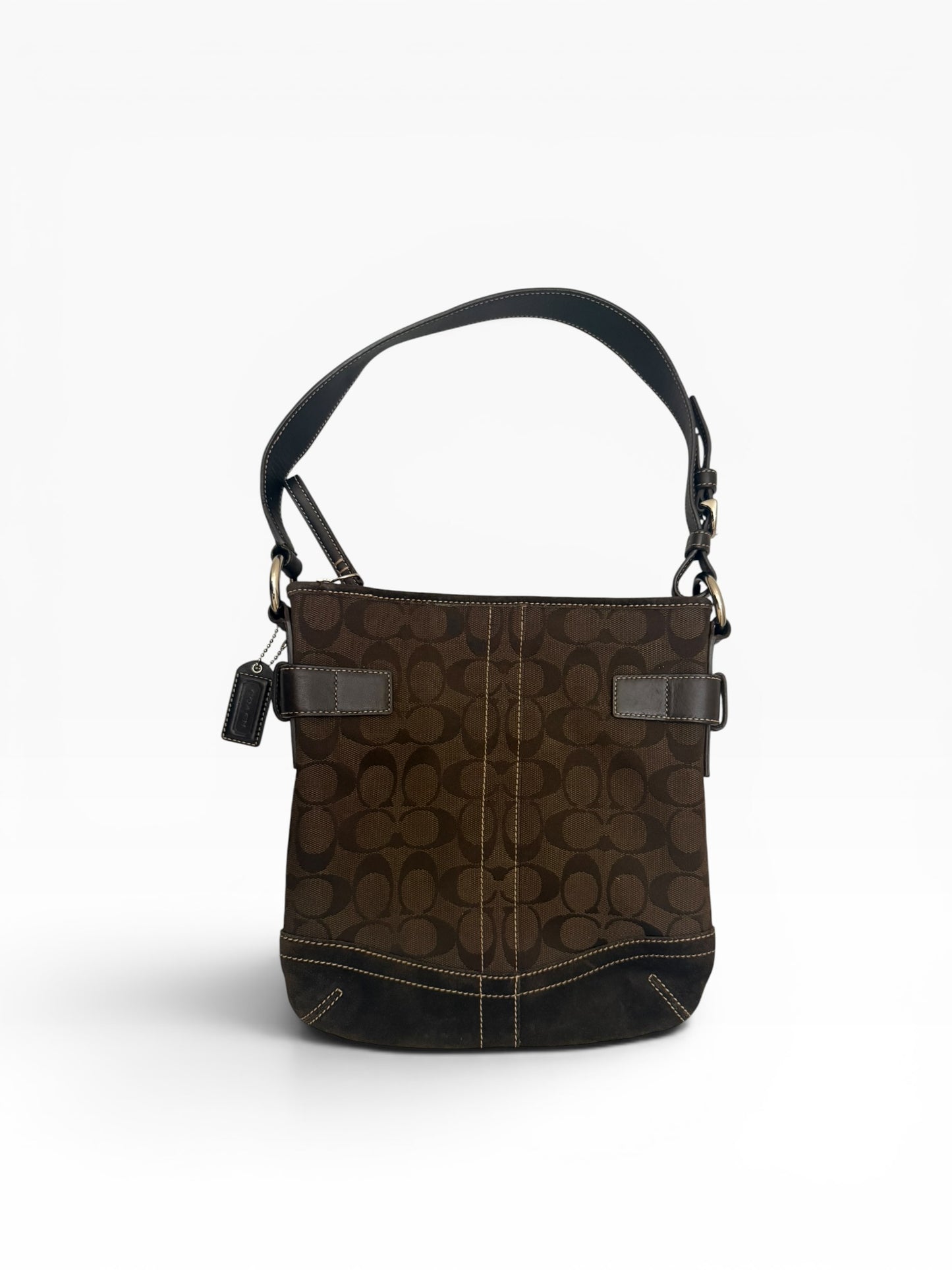 Coach Signature Buckle Duffle Bag