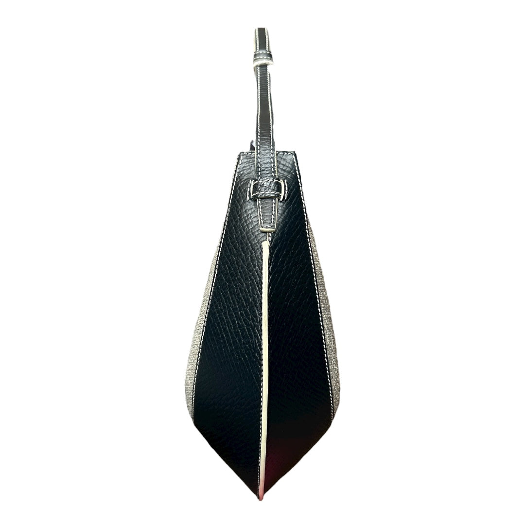 Loewe Canvas & Leather Shoulder Bag