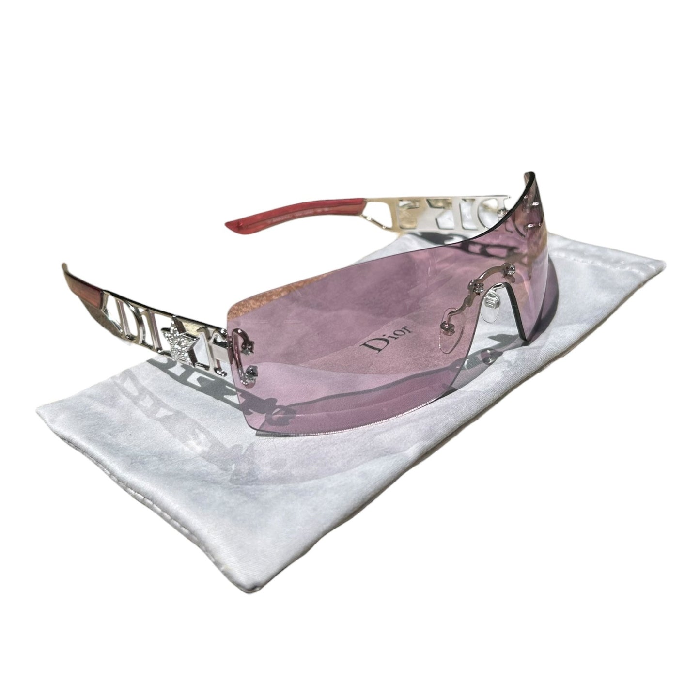 Dior Pink Shield Sunglasses