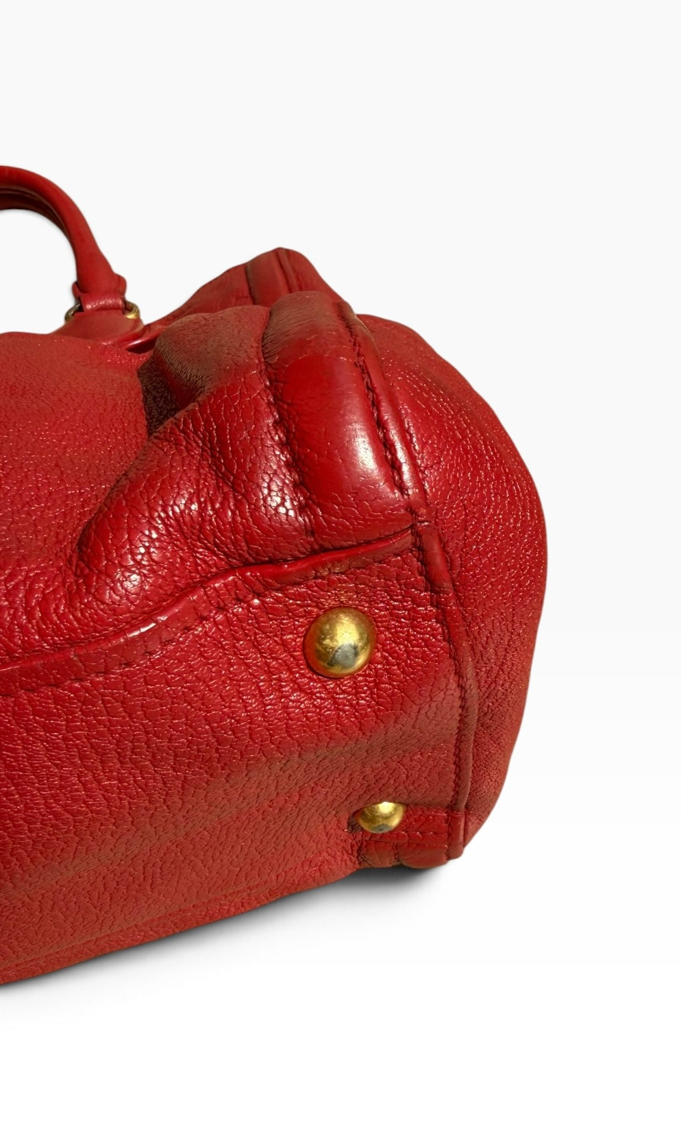 Miu Miu Vitello Shine Tote Bag