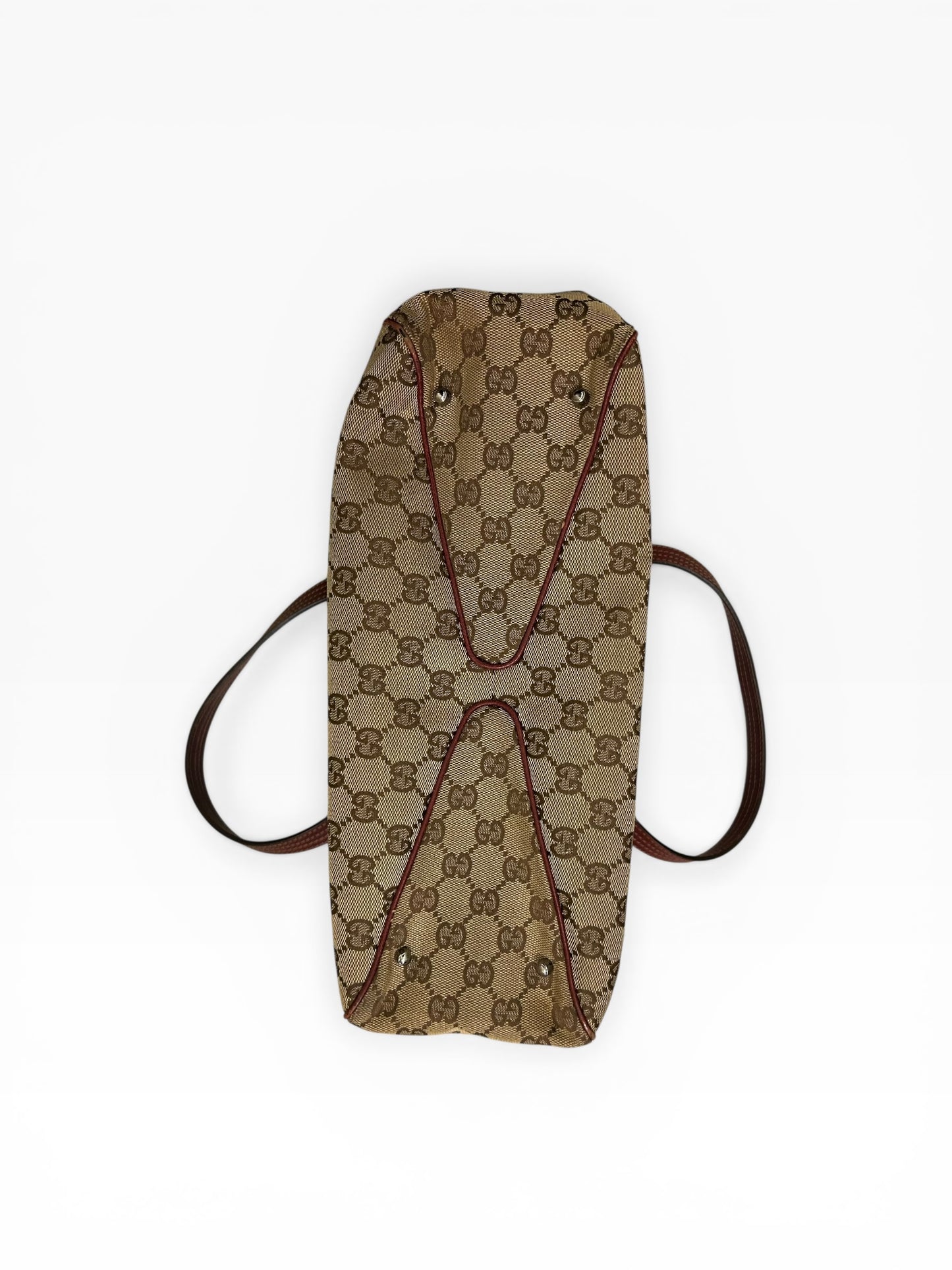 Gucci Monogram Tote Shoulder Bag