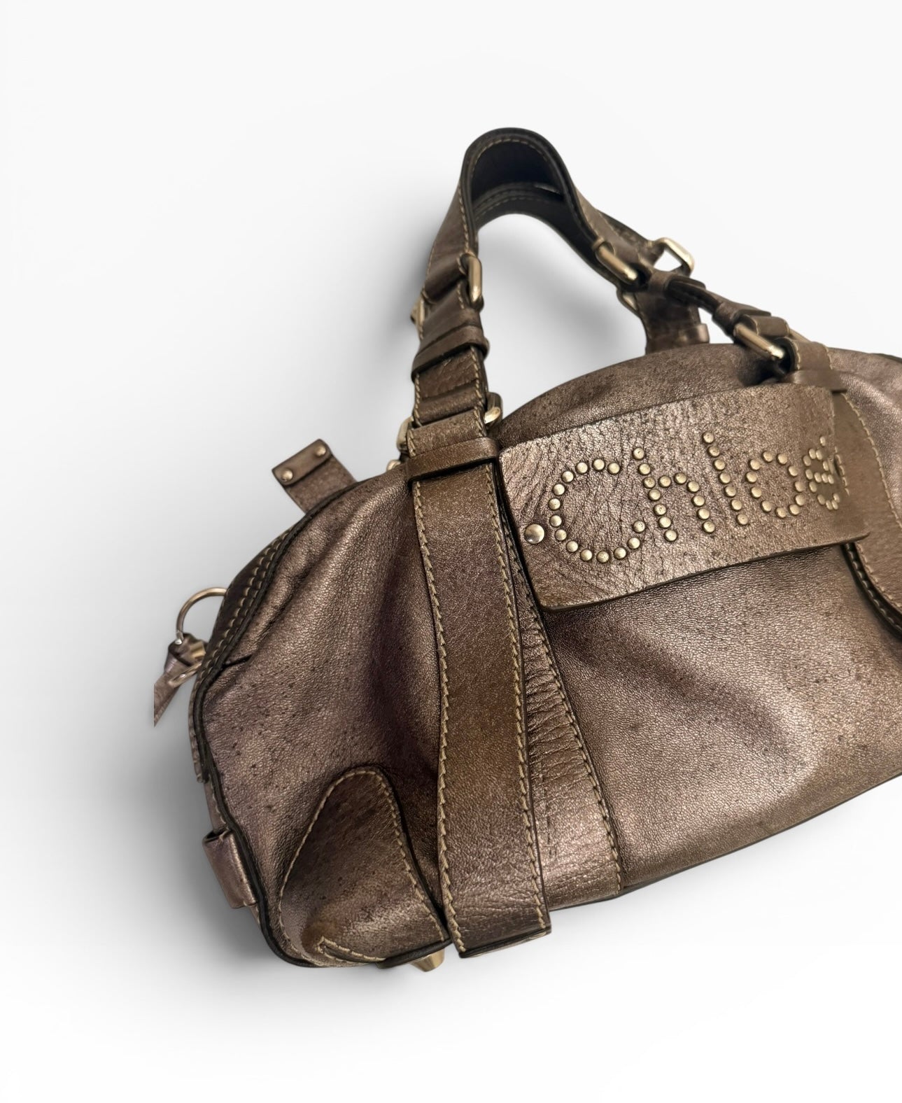 Chloe Patsy Metallic HandBag