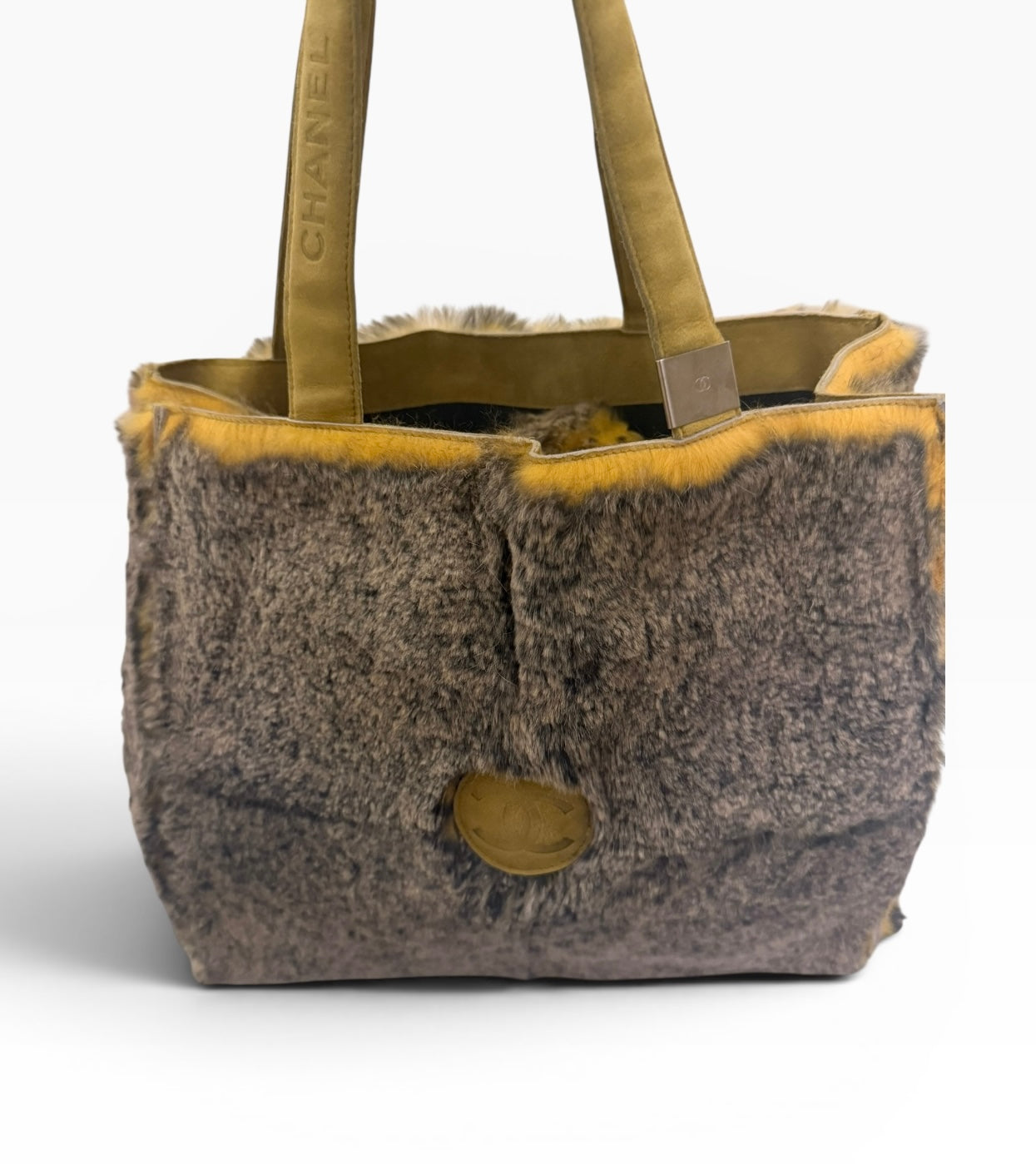 Chanel Rabbit Fur Shoulder Bag