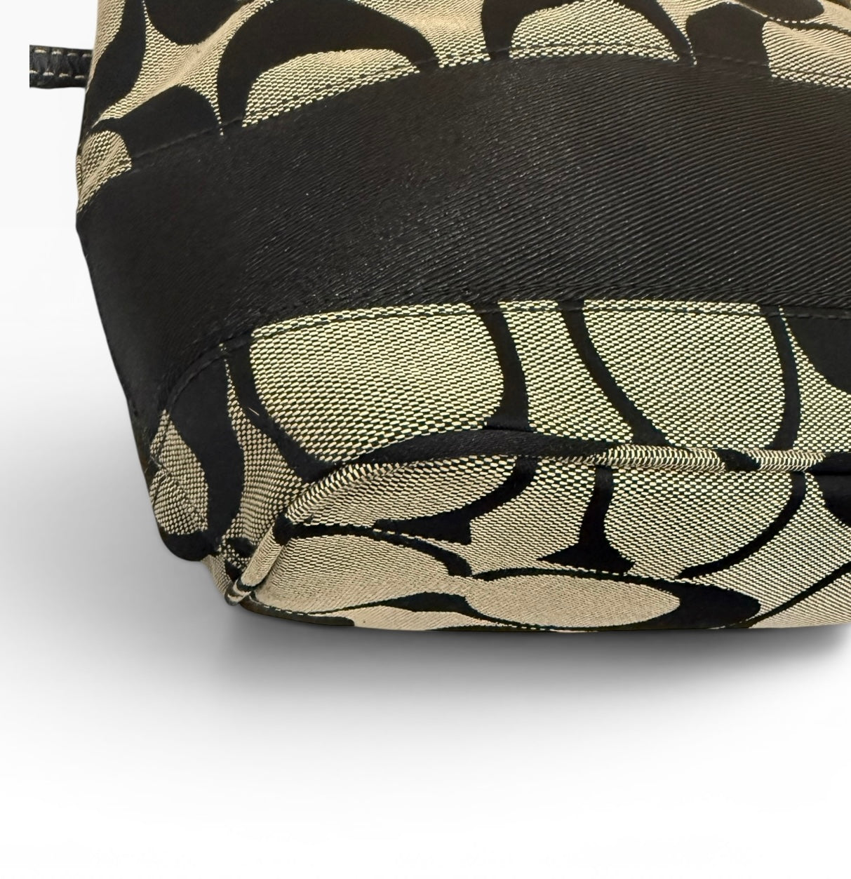 Coach Signature Hobo Stripe Shoulder bag