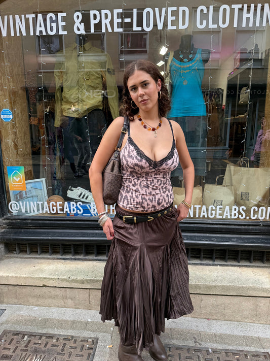Guess Leopard Print Cami Top