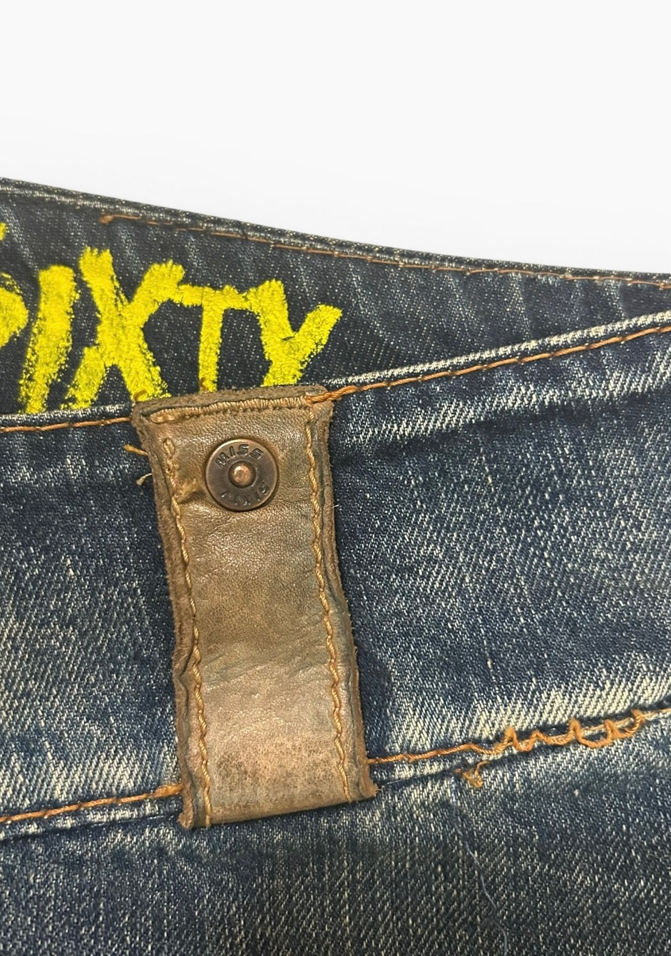 Miss Sixty Cropped Utility Jeans