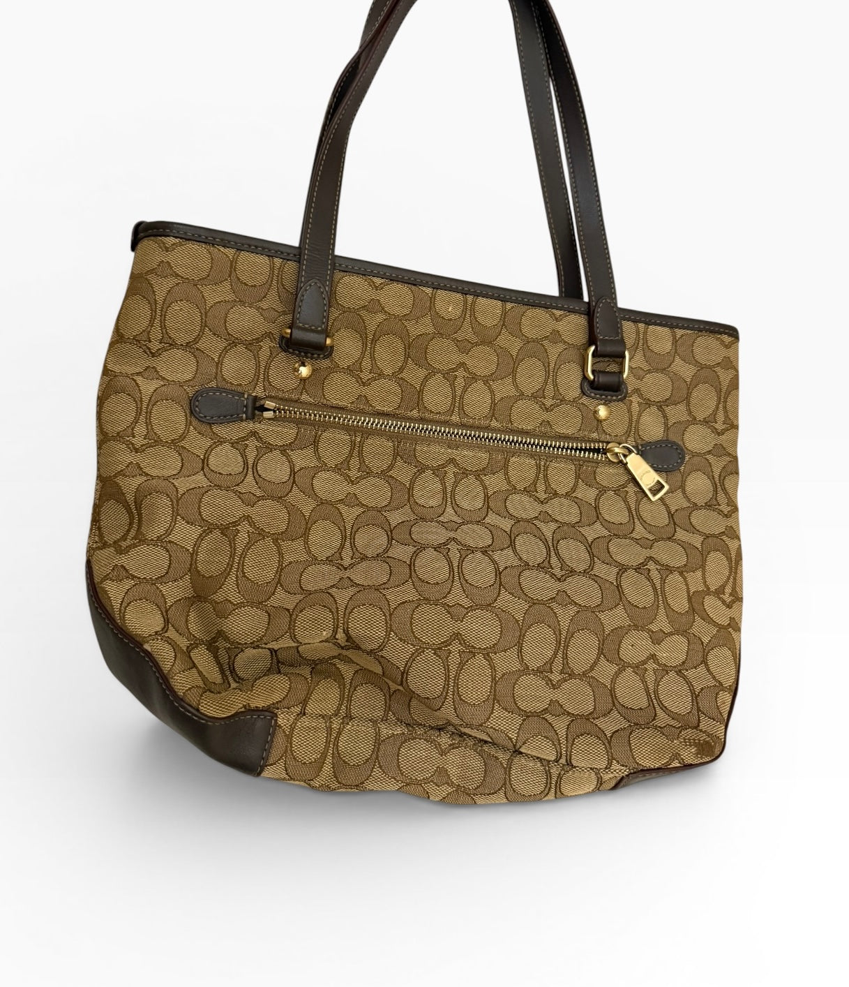Coach Monogram Tote