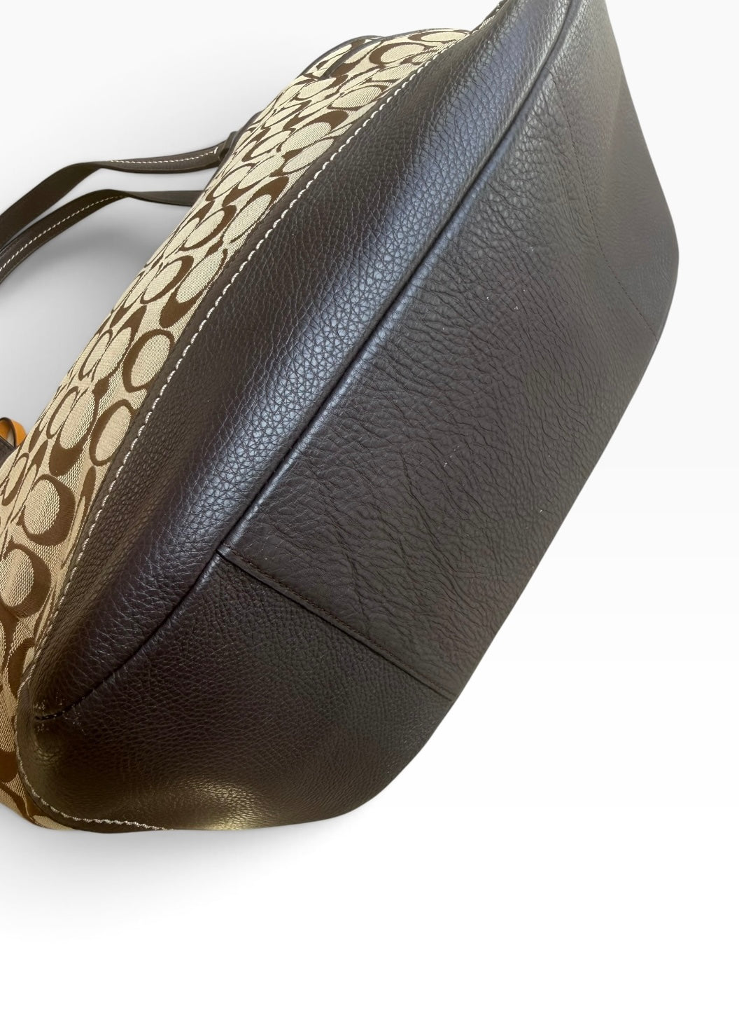 Coach Signature Jacquard Shoulder Tote Bag F23297