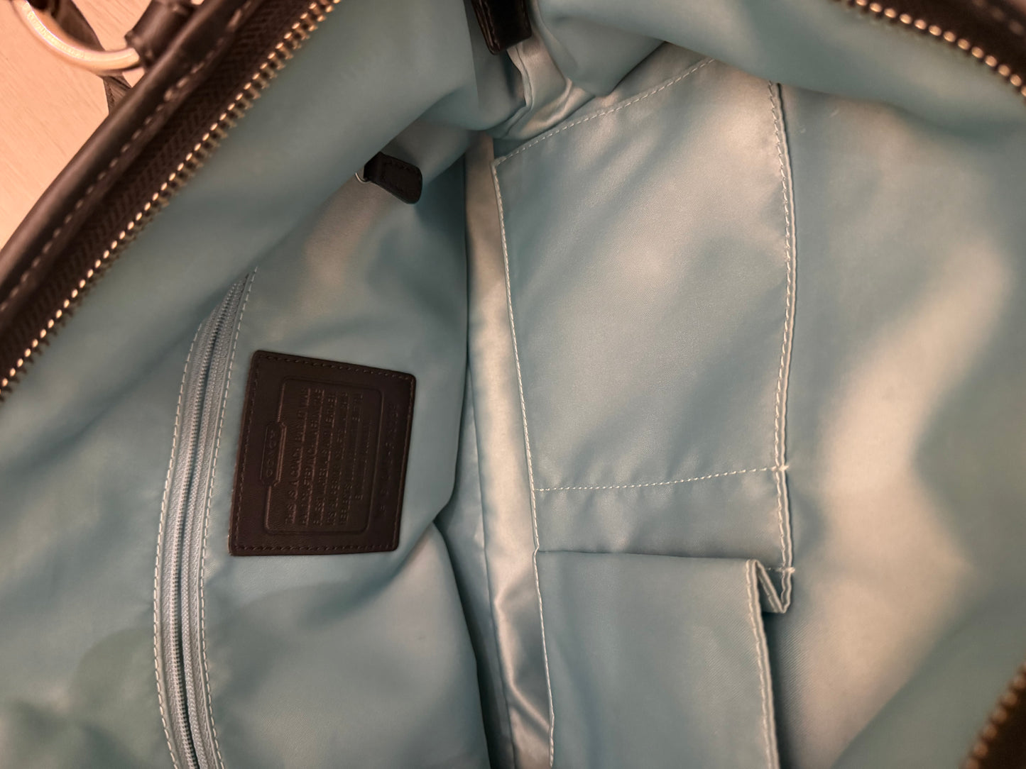 Coach Jacquard Shoulder Bag