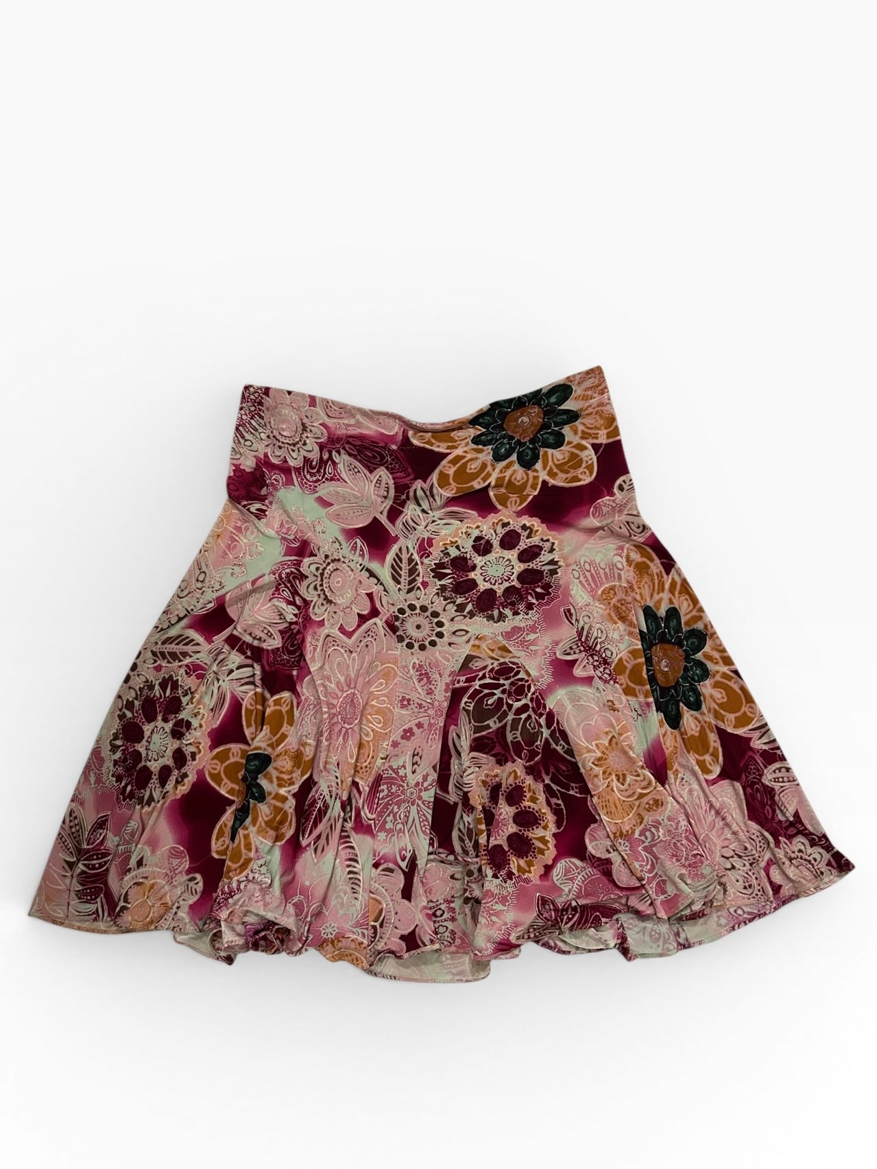 Roberto Cavalli ‘Cavalli Class’ Floral Midi Skirt