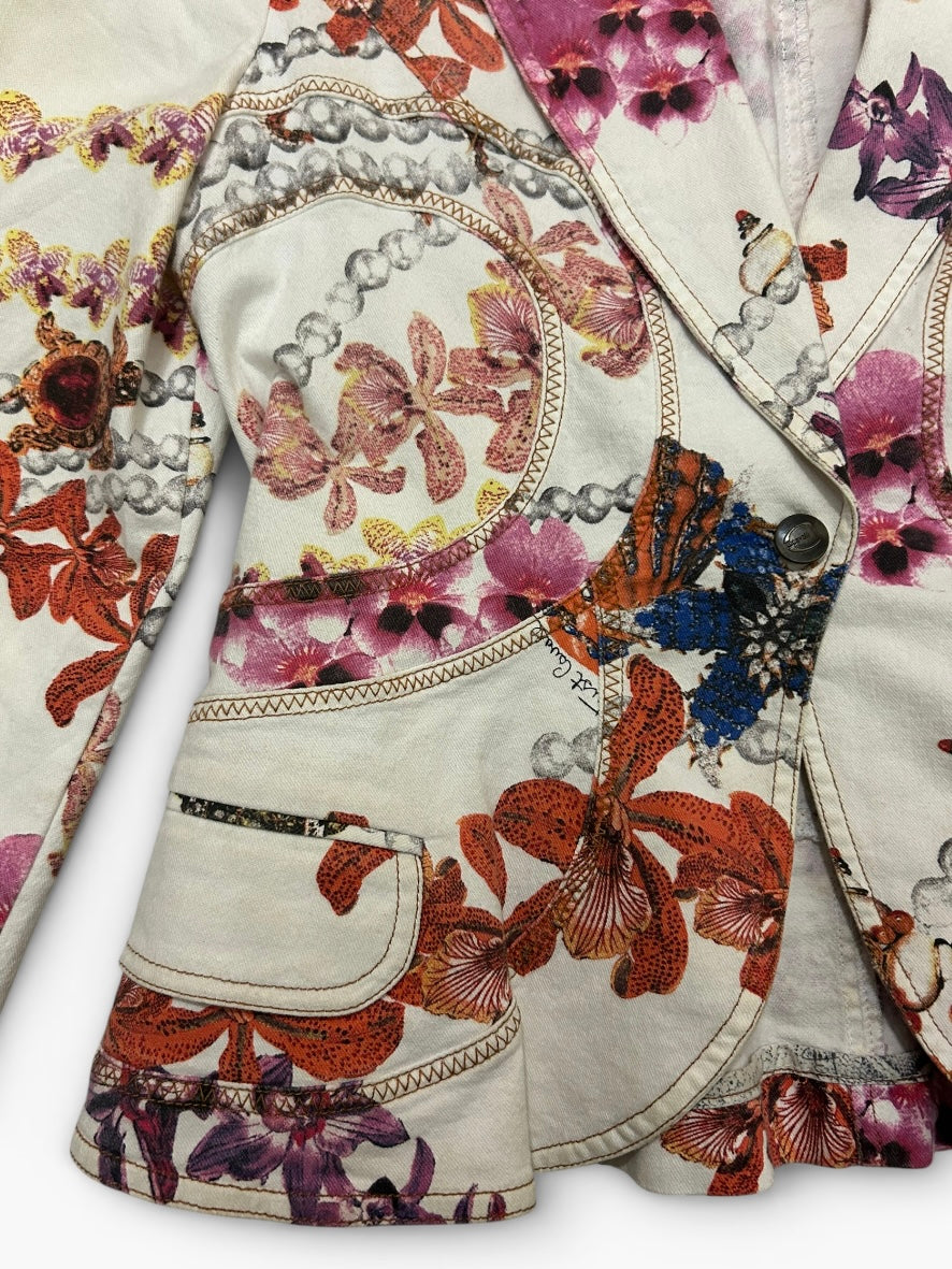 Roberto Cavalli Floral Blazer