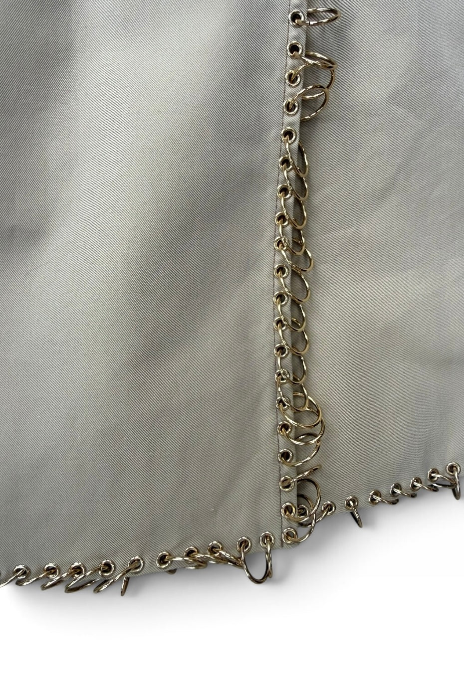 Burberry Chain-Embellished Trench Coat SS19