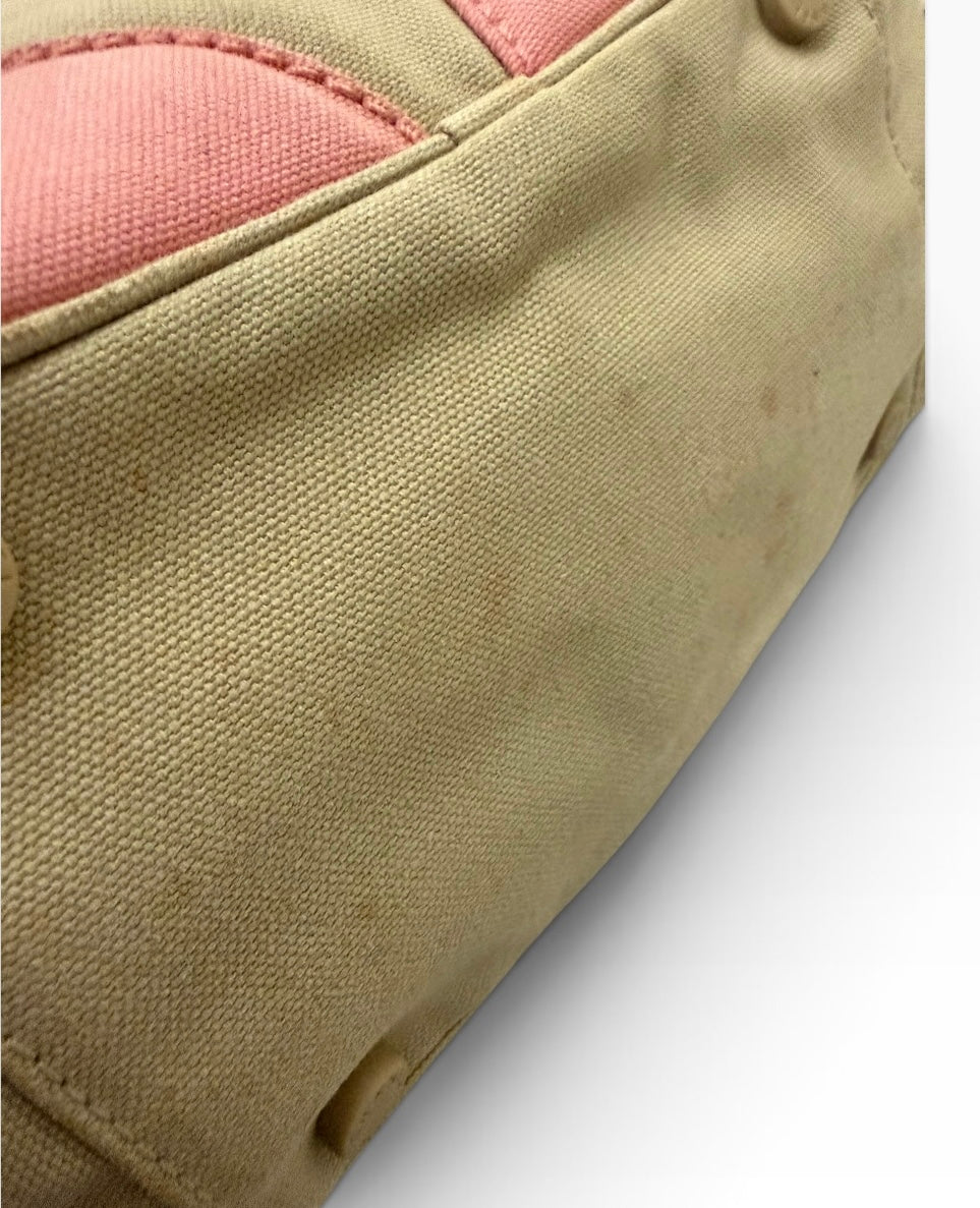 Chanel Marshmallow Canvas Tote Bag