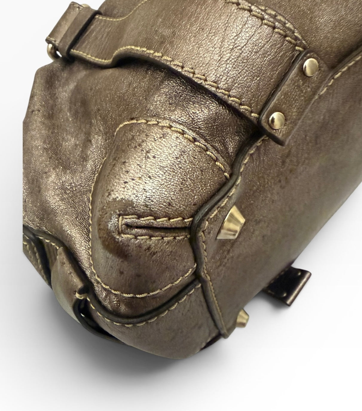 Chloe Patsy Metallic HandBag