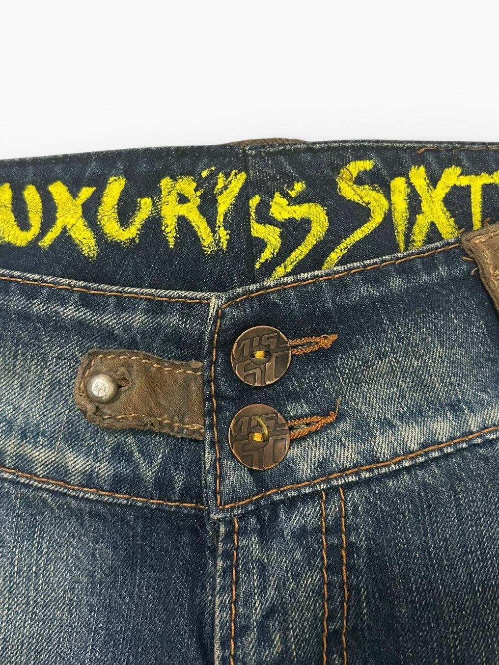 Miss Sixty Cropped Utility Jeans