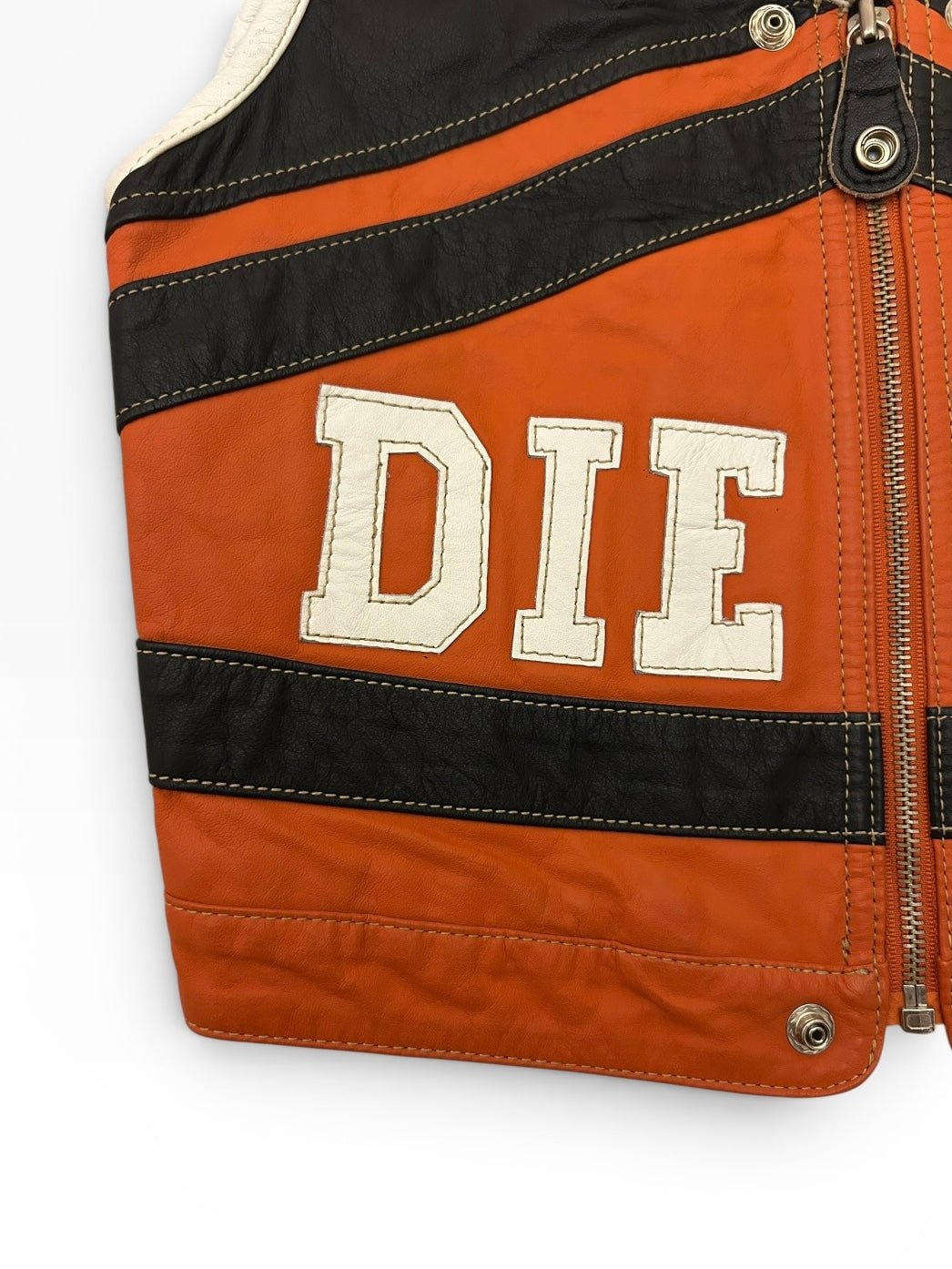 Archive Diesel Leather Vest 2