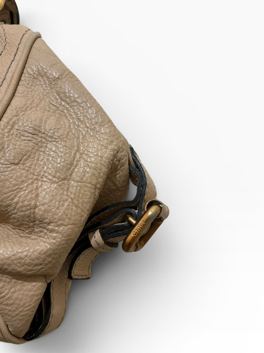 Chloe Paddington Studded Shoulder Bag
