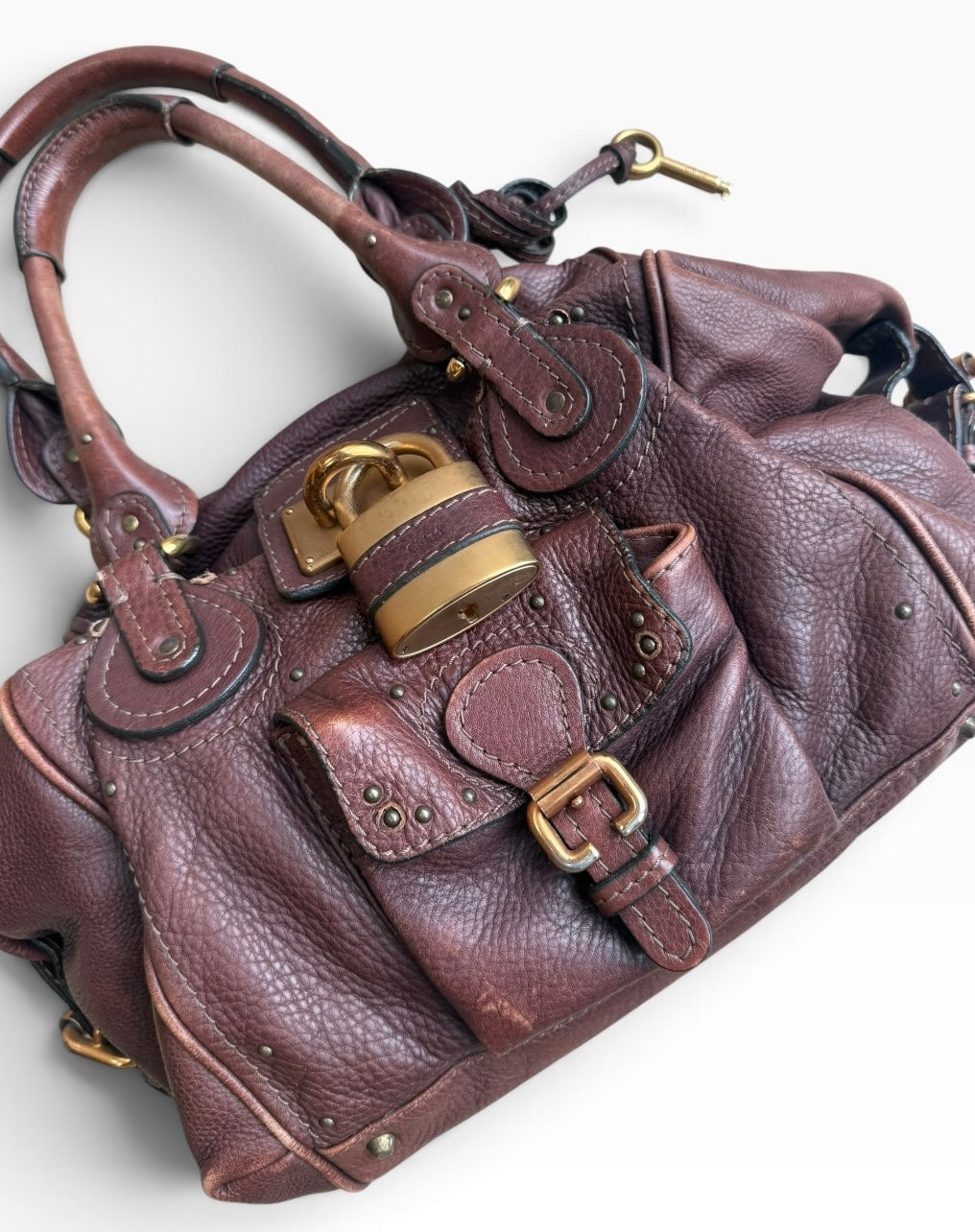 Vintage Chloé Paddington Leather Bag