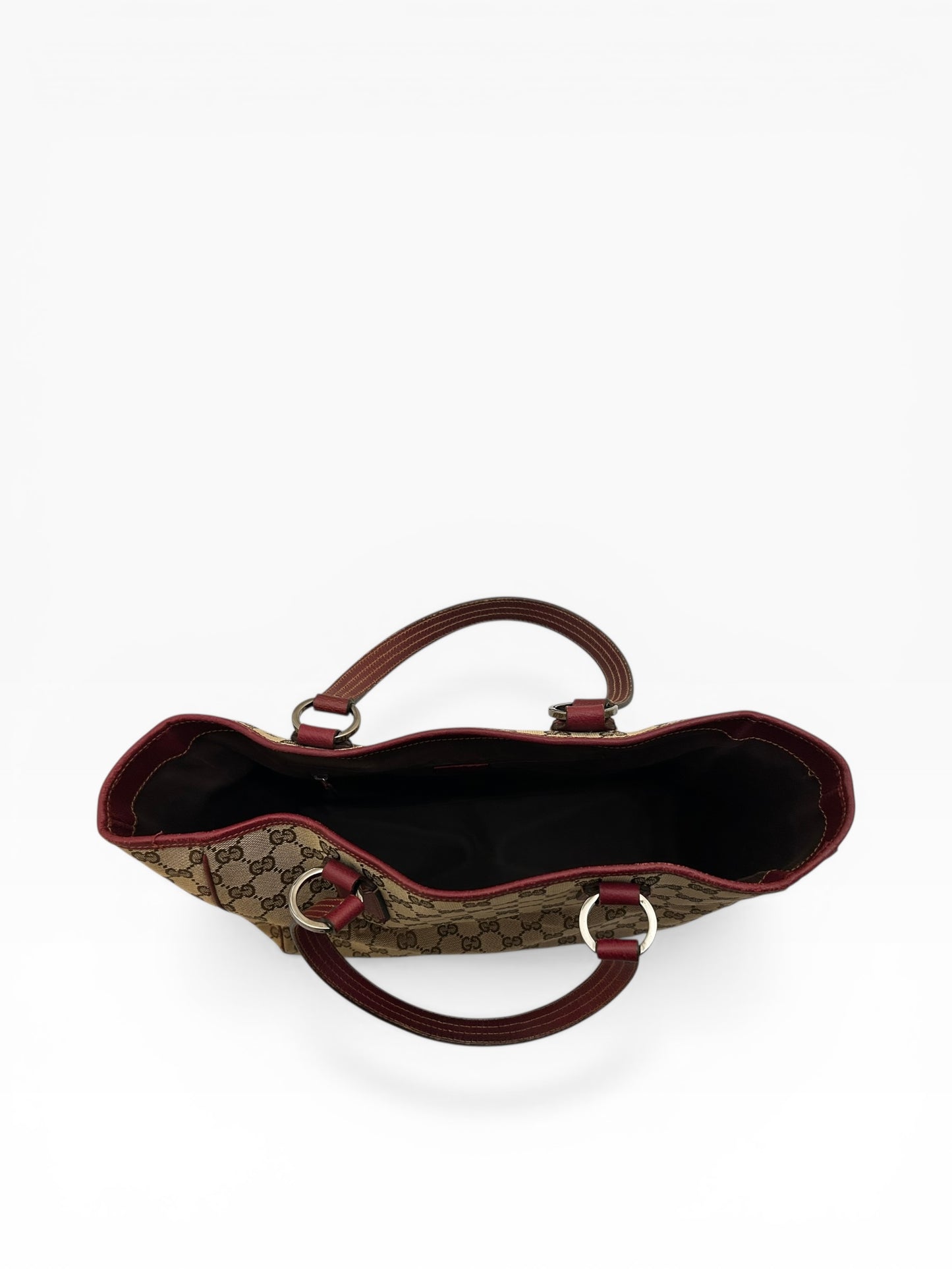 Gucci Monogram Tote Shoulder Bag