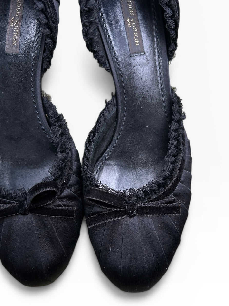 Louis Vuitton Kitten Heel Pumps