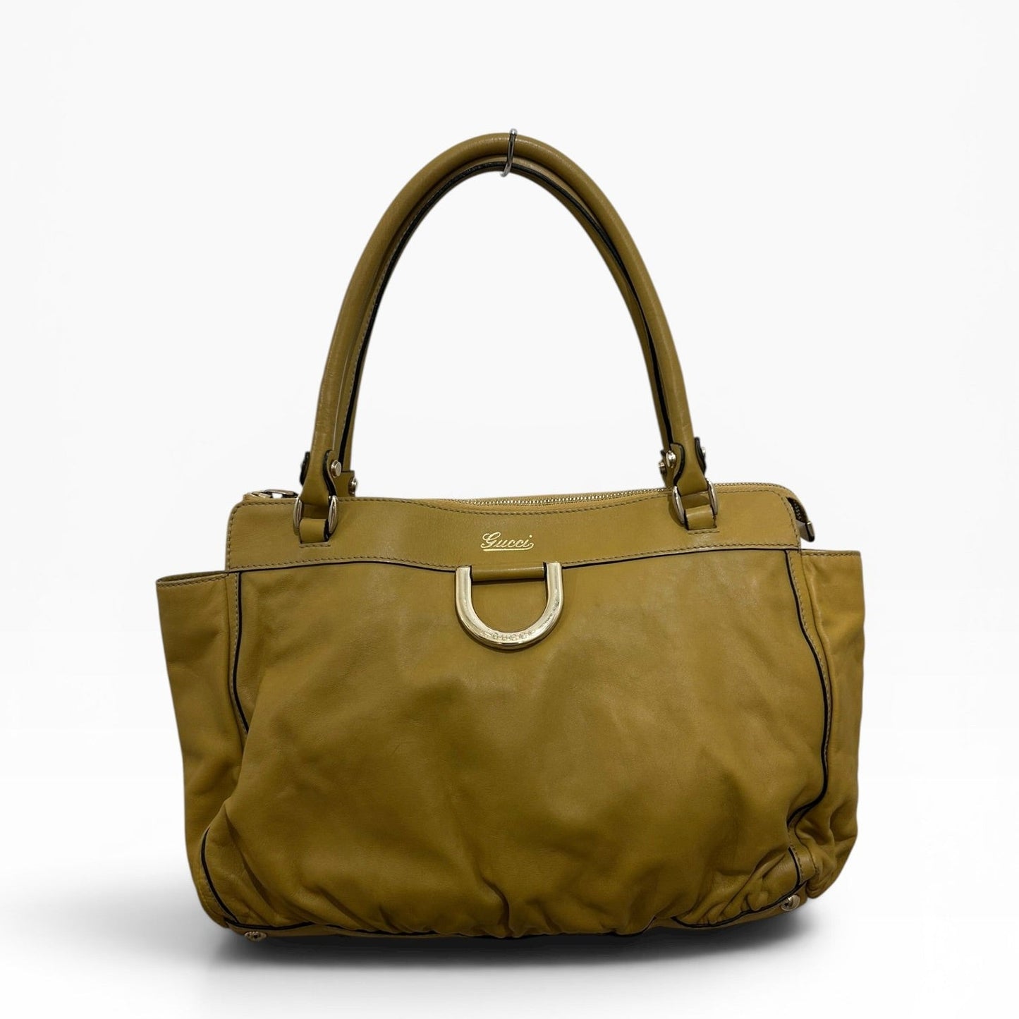 Gucci Abbey Leather Shoulder Bag