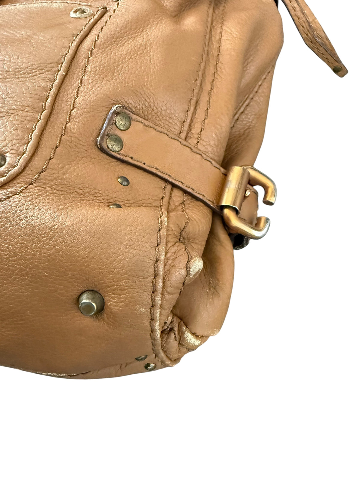 Chloé Paddington Tan Leather Shoulder Bag