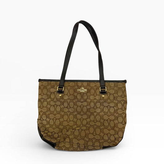 Coach Monogram Tote